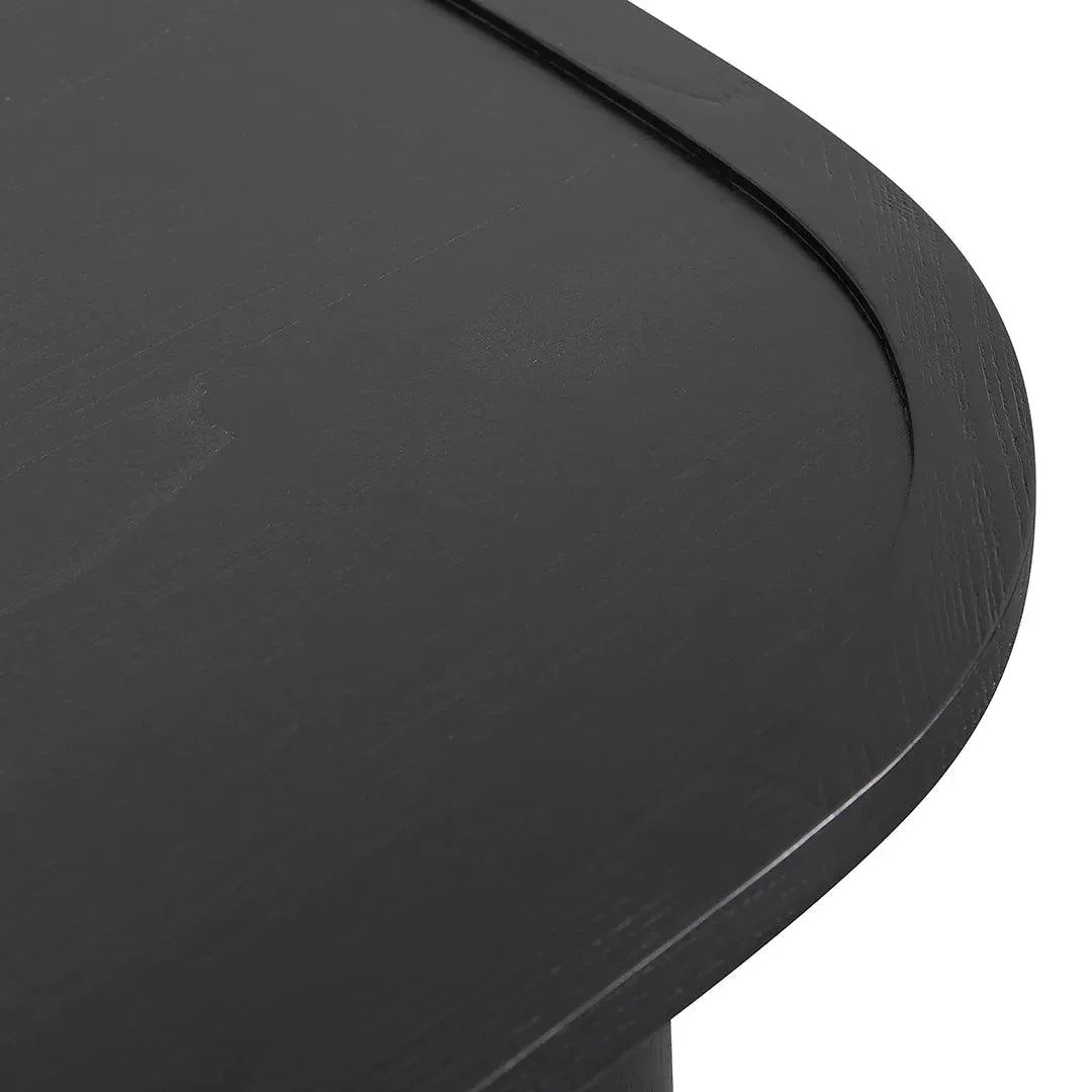 Brody 1.4m Coffee Table - Full Black - Furniture Castle