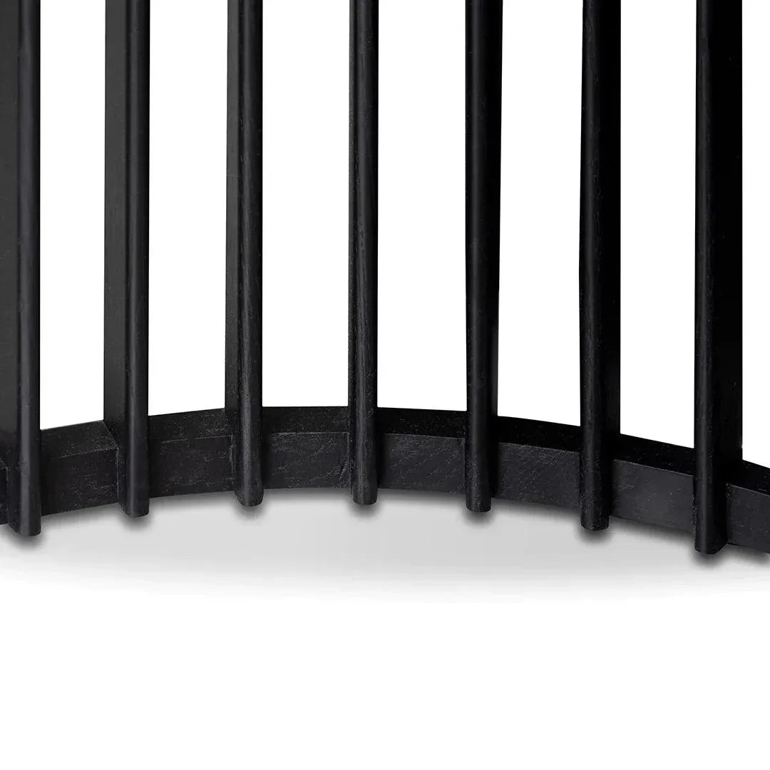 Bruce Cut-Out Set Of Tables - Black - Furniture Castle