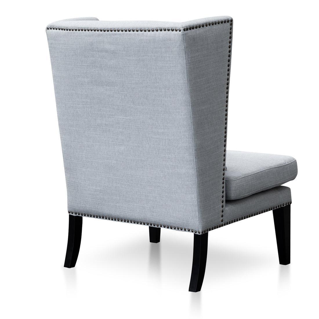 California Lounge Chair in Light Texture Grey - Furniture Castle