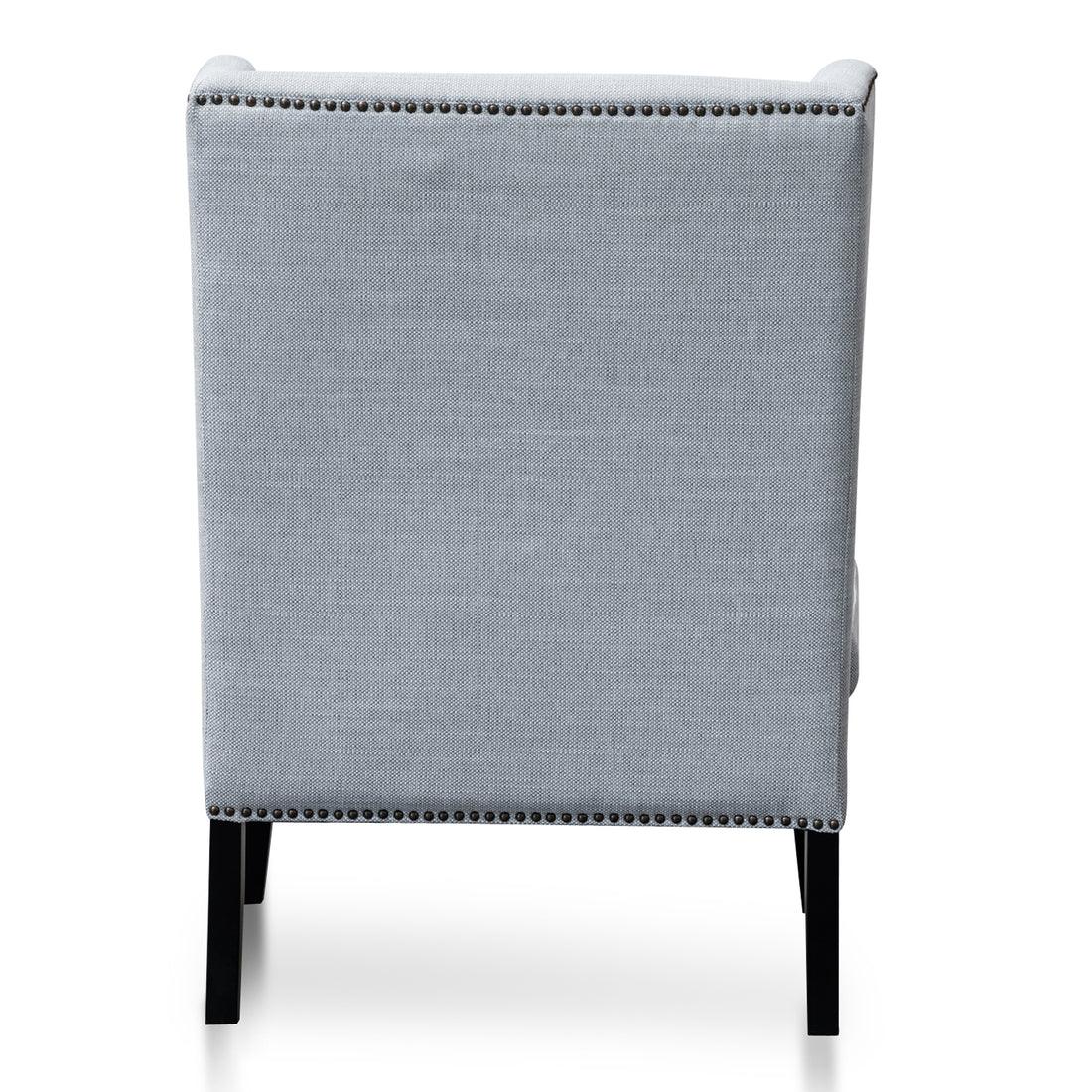 California Lounge Chair in Light Texture Grey - Furniture Castle