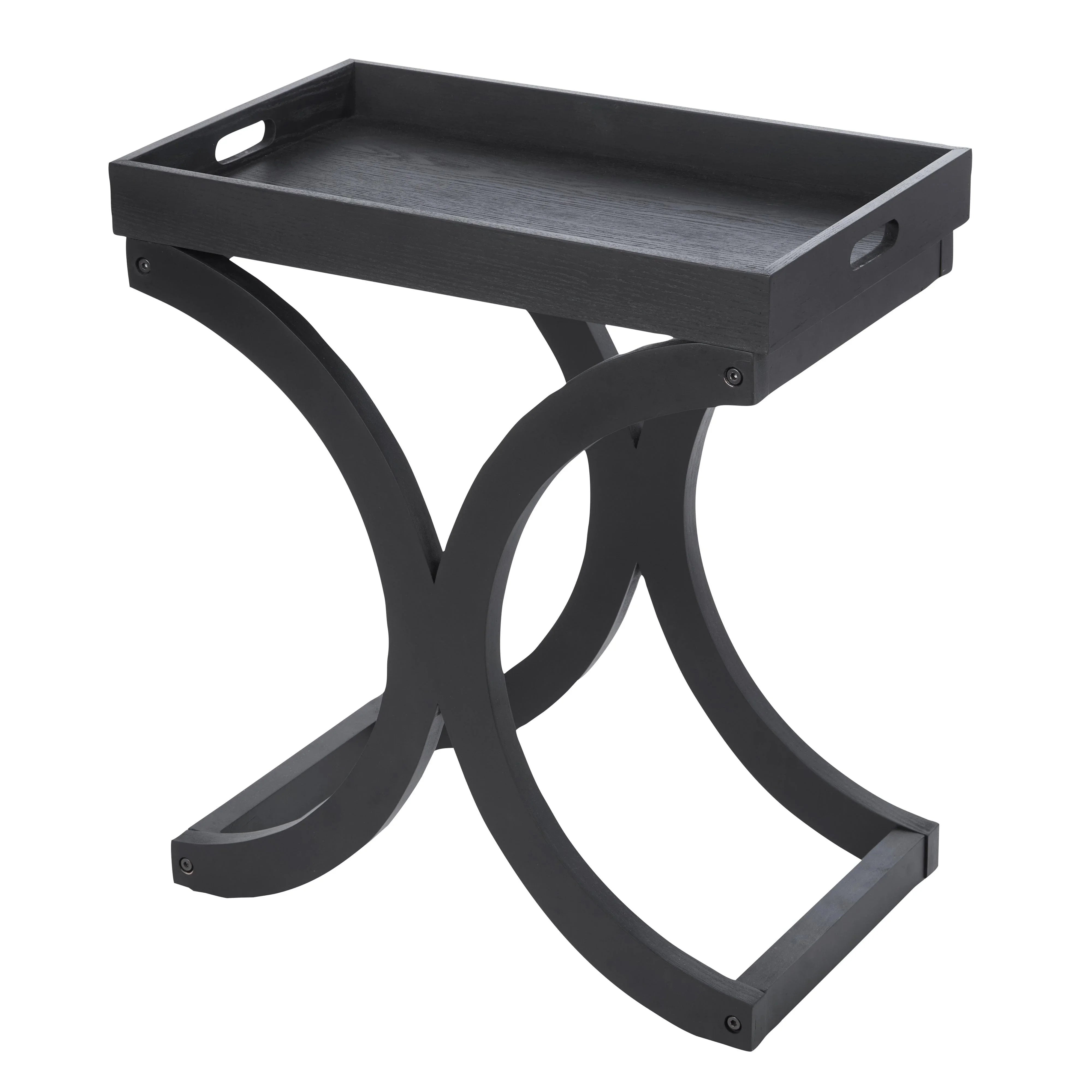 Cassidy Tray Table 60x35x66cm - Furniture Castle