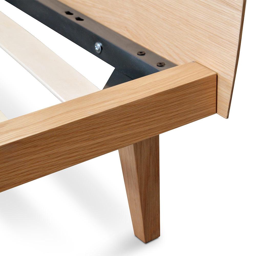 CBD2161-CN King Sized Bed Frame - Natural Oak - Furniture Castle