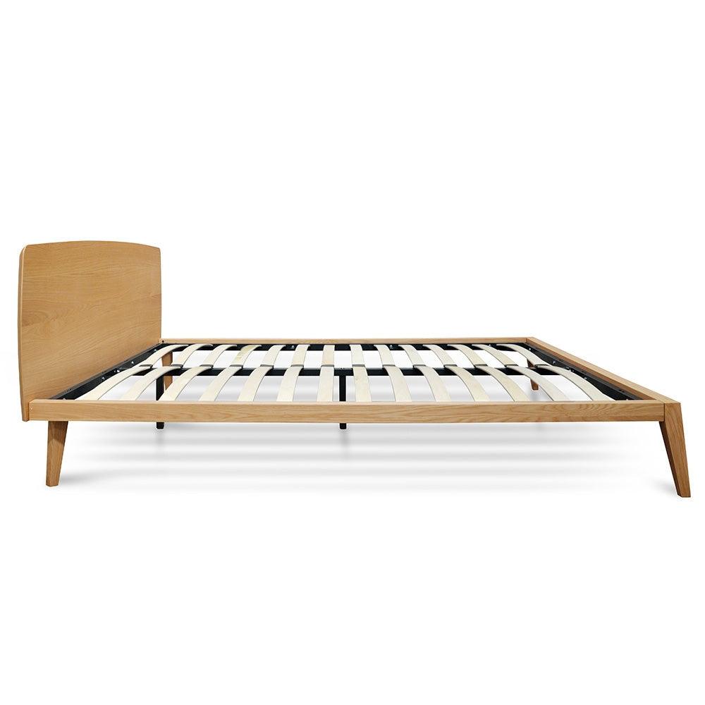 CBD2161-CN King Sized Bed Frame - Natural Oak - Furniture Castle