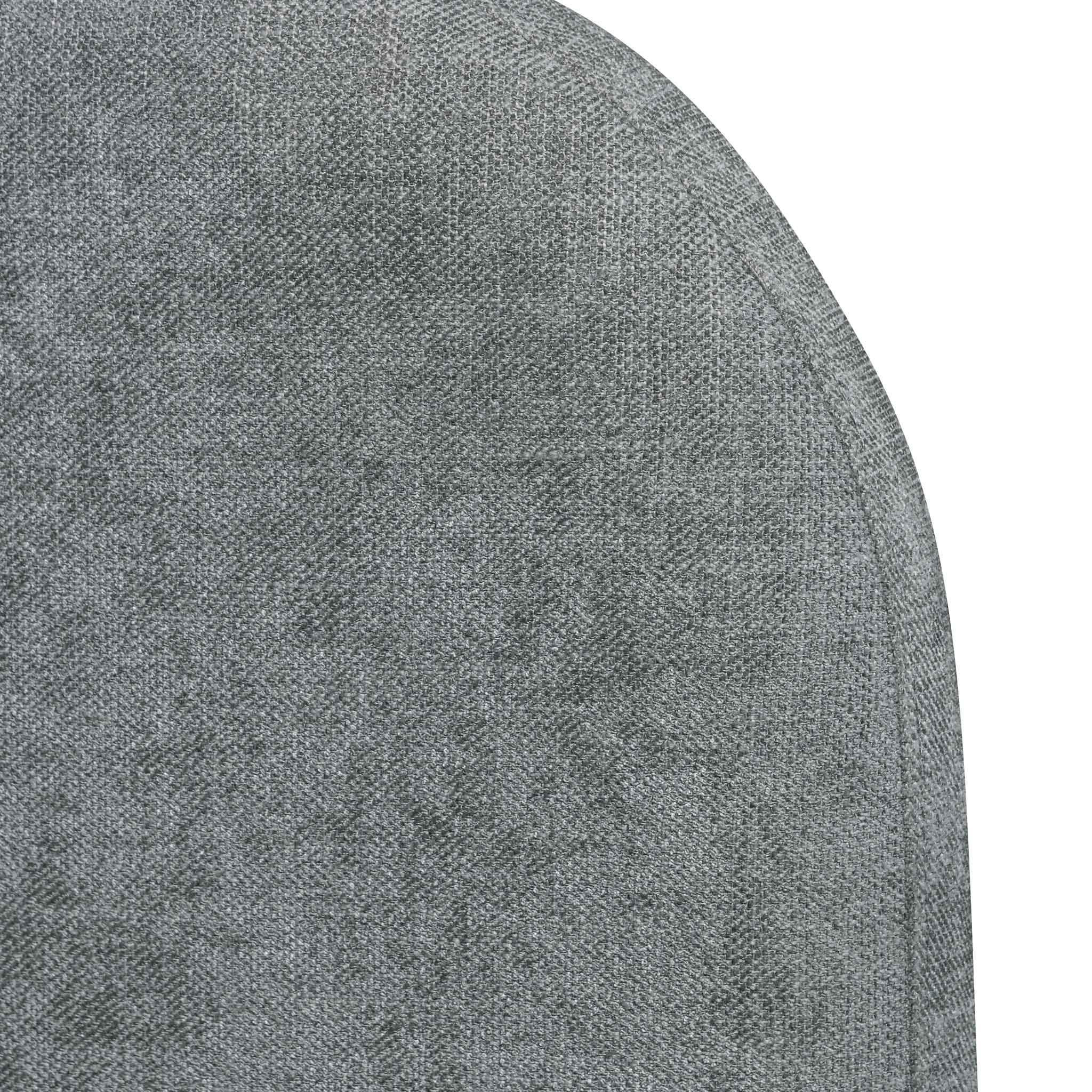 CBD6589-MI King Bed Frame - Flint Grey - Furniture Castle