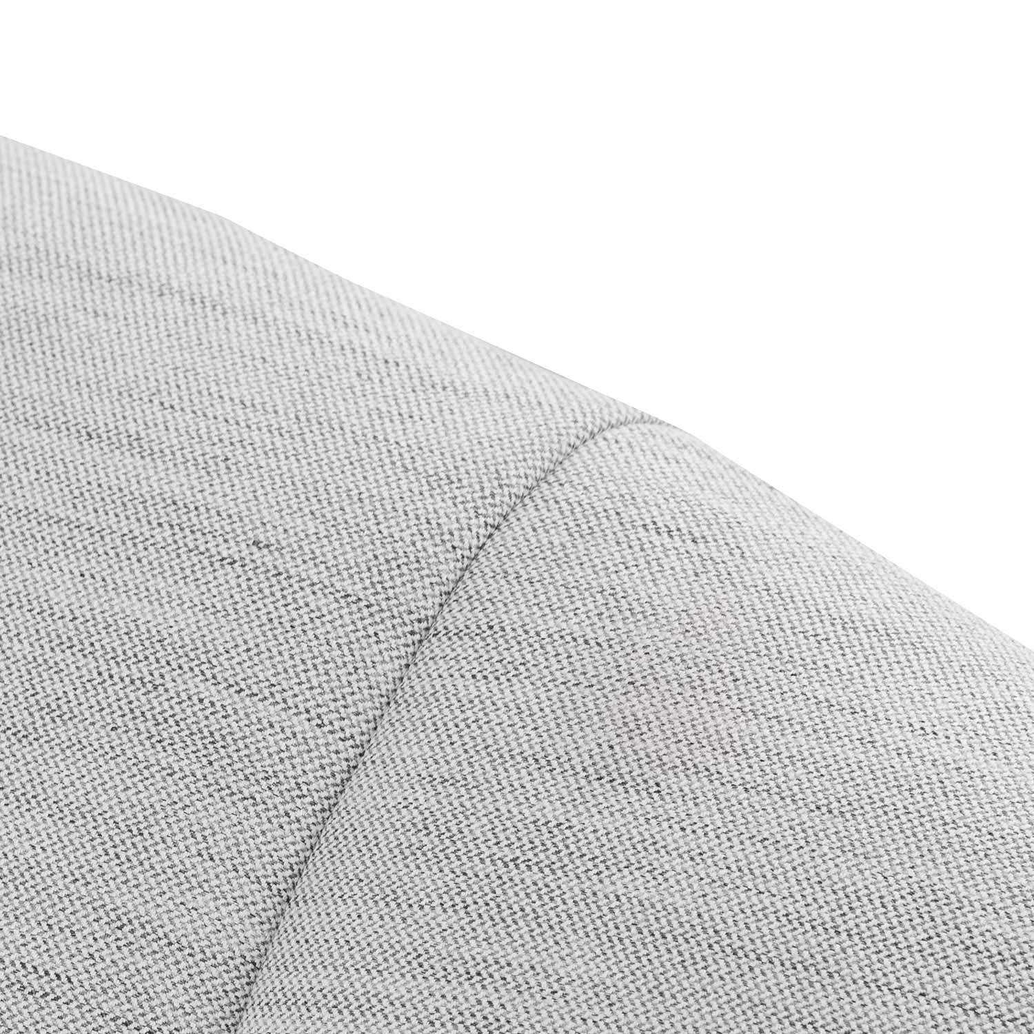CBD6637-YO Fabric Queen Bed - Pearl Grey - Furniture Castle
