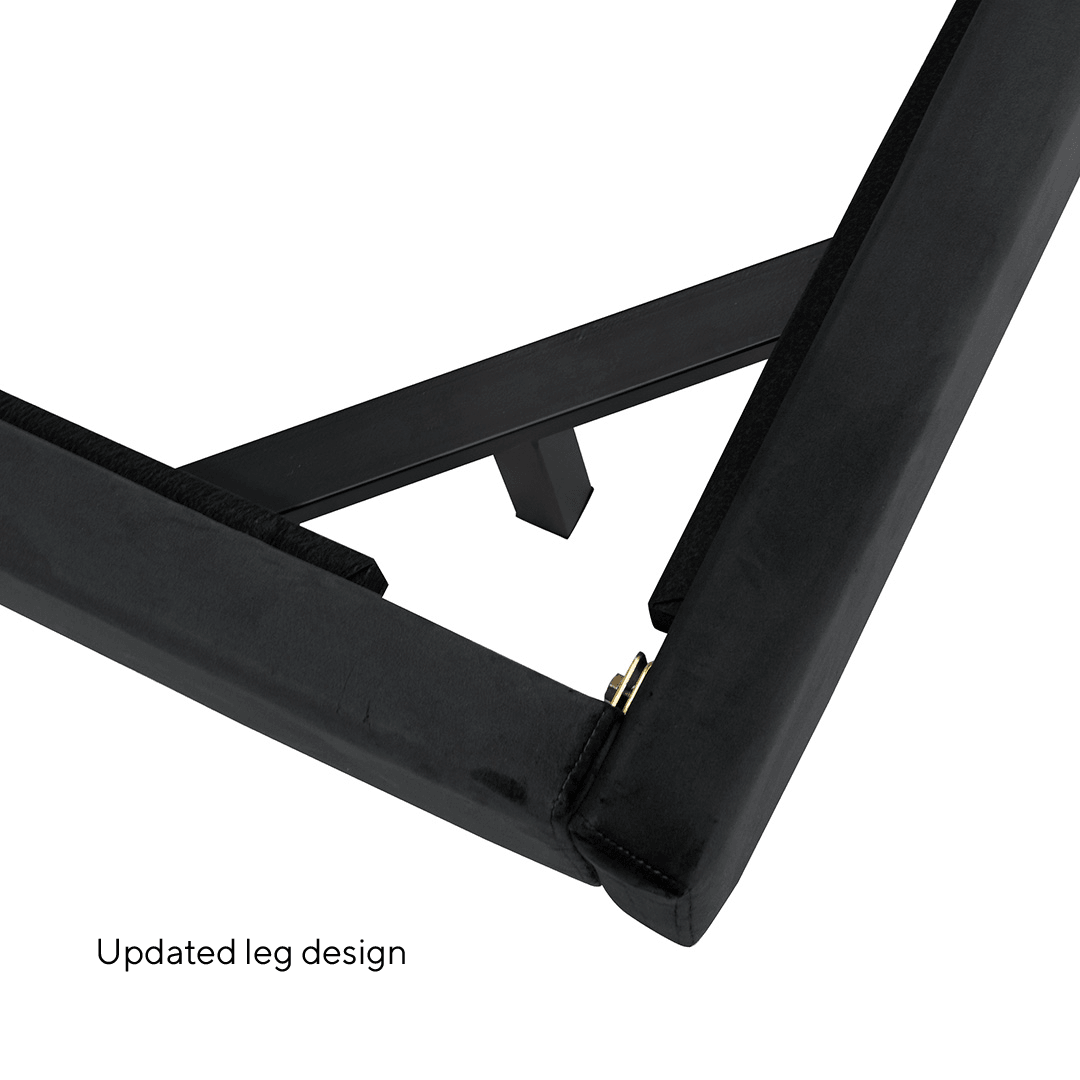 CBD8093-MI King Bed Frame - Flint Grey - Furniture Castle