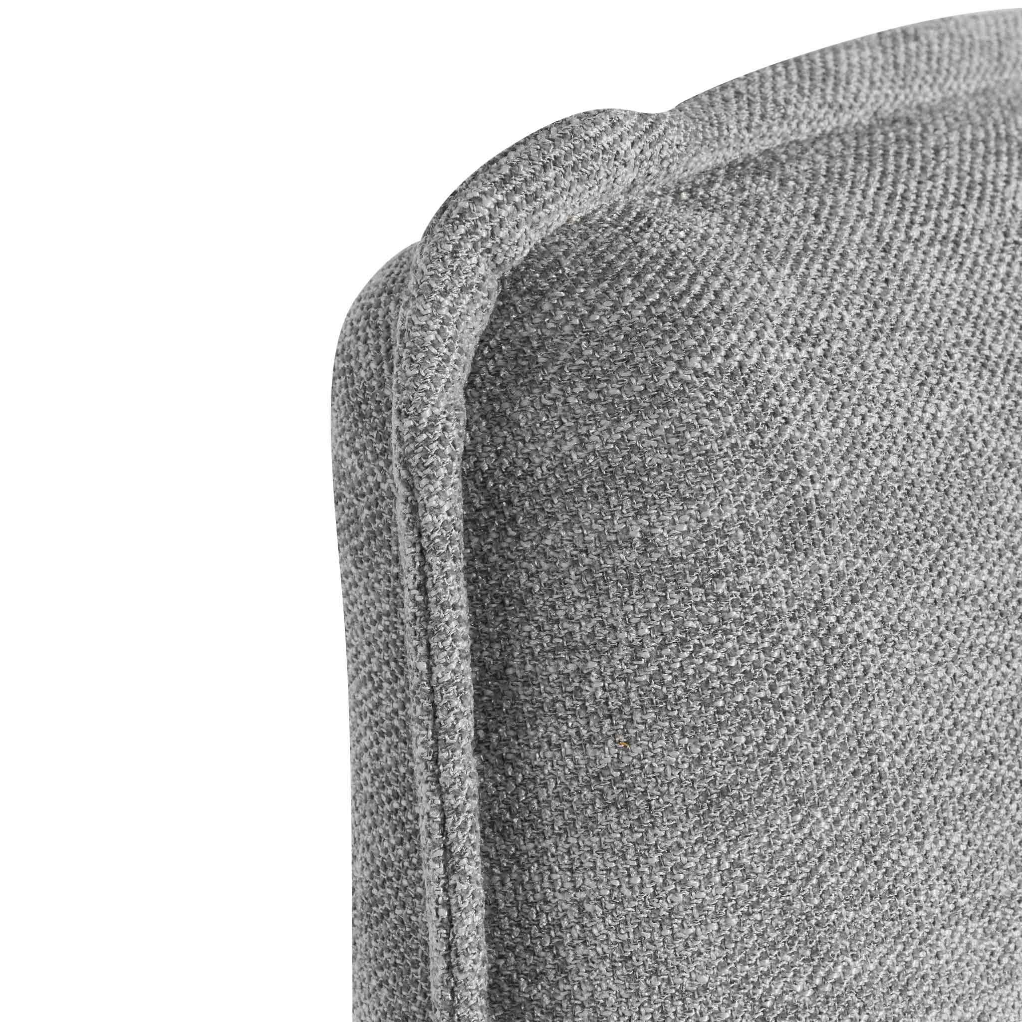 CBD8093-MI King Bed Frame - Flint Grey - Furniture Castle