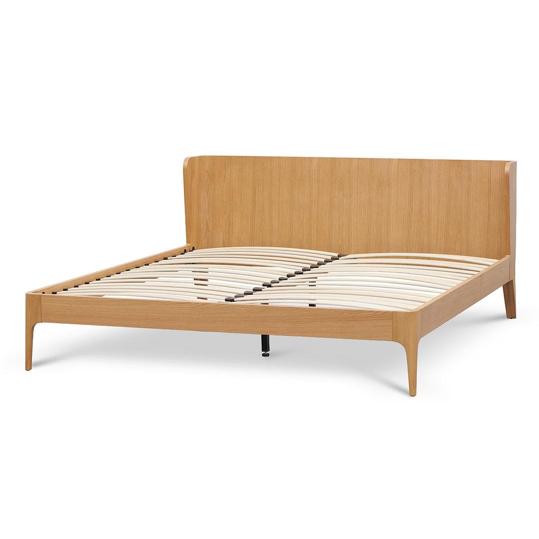 CBD8240-CN King Bed Frame - Natural Oak - Furniture Castle