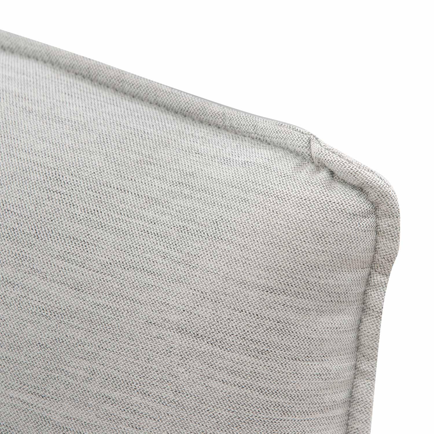 CBD8392-YO Fabric King Bed - Pearl Grey - Furniture Castle