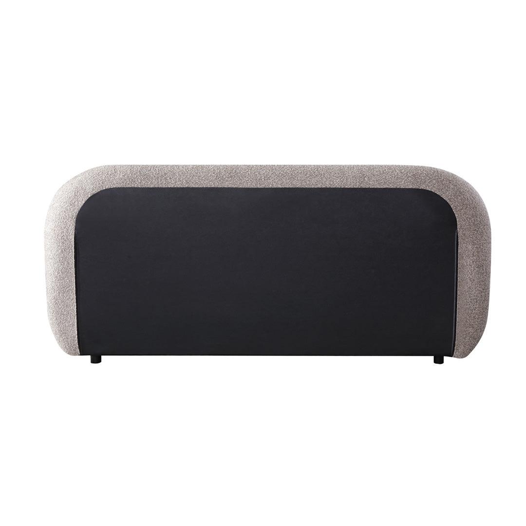 CBD8396-YO King Bed Frame - Olive Brown Boucle - Furniture Castle