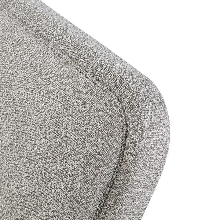 CBD8399-YO King Bed Frame - Olive Brown Boucle - Furniture Castle