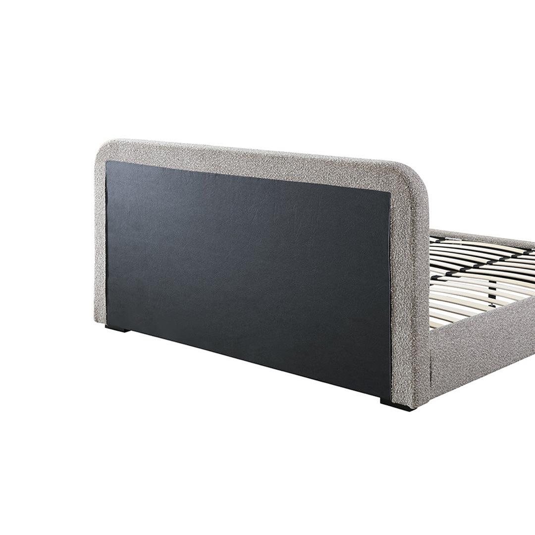 CBD8399-YO King Bed Frame - Olive Brown Boucle - Furniture Castle