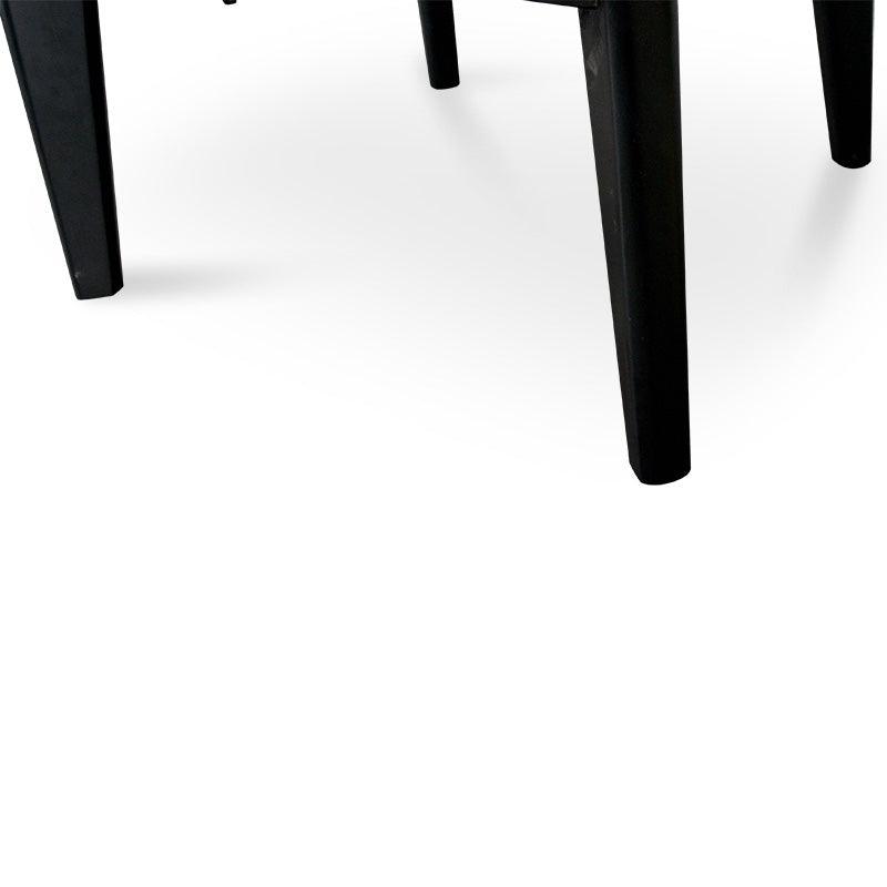 CCF2008-SD 100cm Marble Coffee Table with Black Legs - Furniture Castle