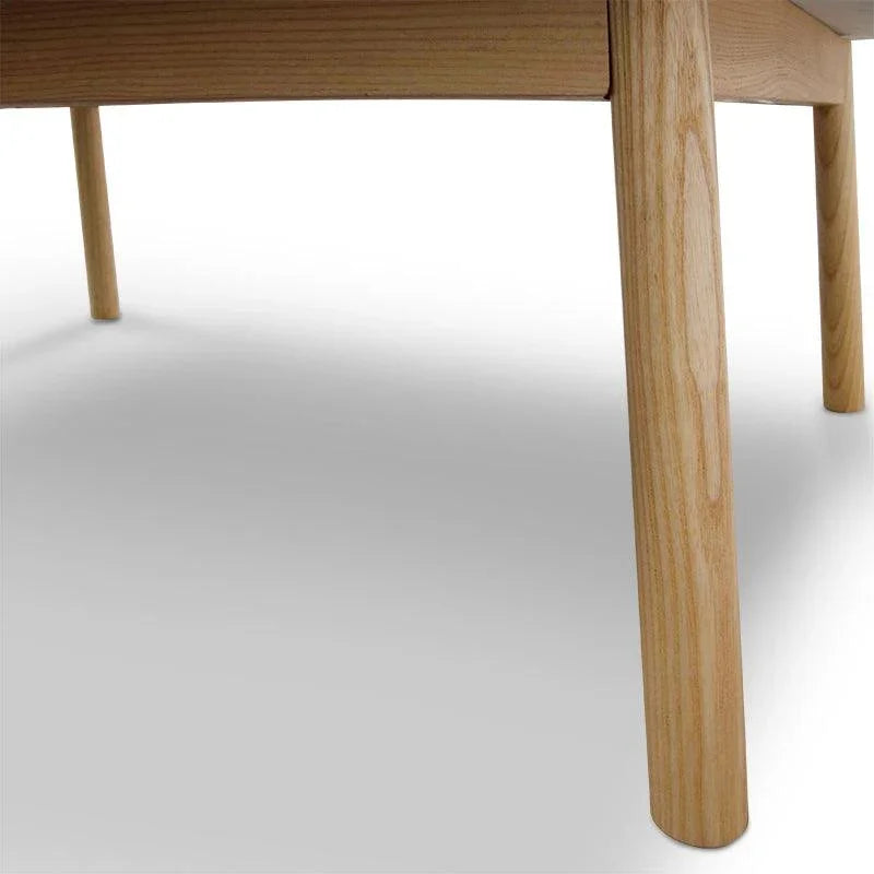 CCF2012-SD 110cm Marble Coffee Table - Natural Base - Furniture Castle