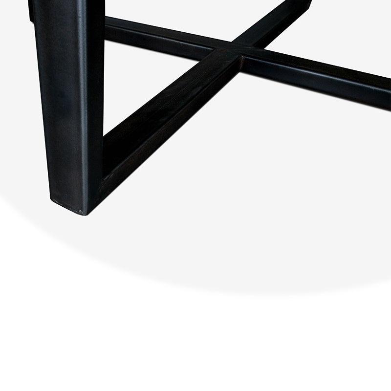 CCF425 Reclaimed 100cm Round Coffee Table - Furniture Castle