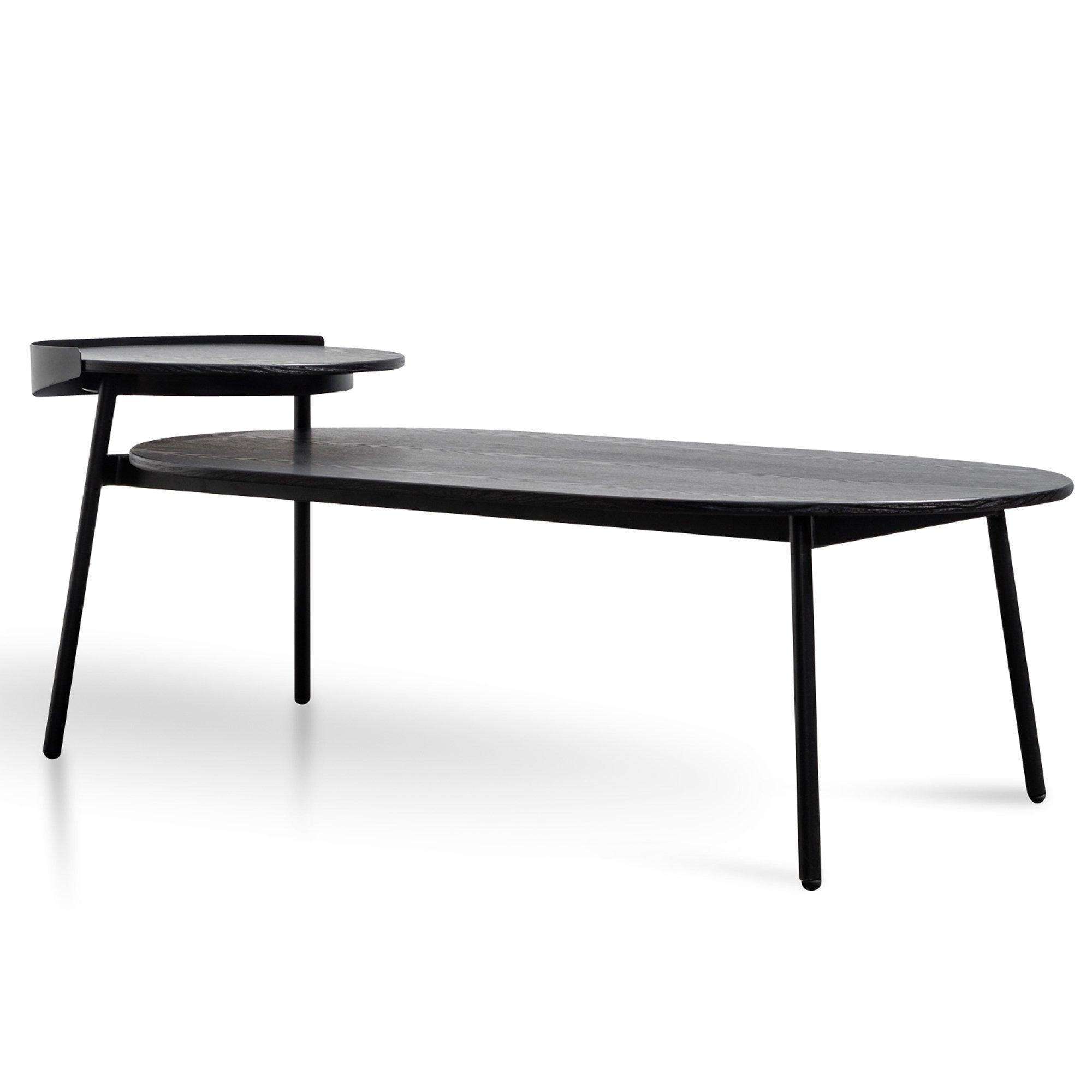 CCF6033-SD - Coffee Table - Black Veneer - Furniture Castle
