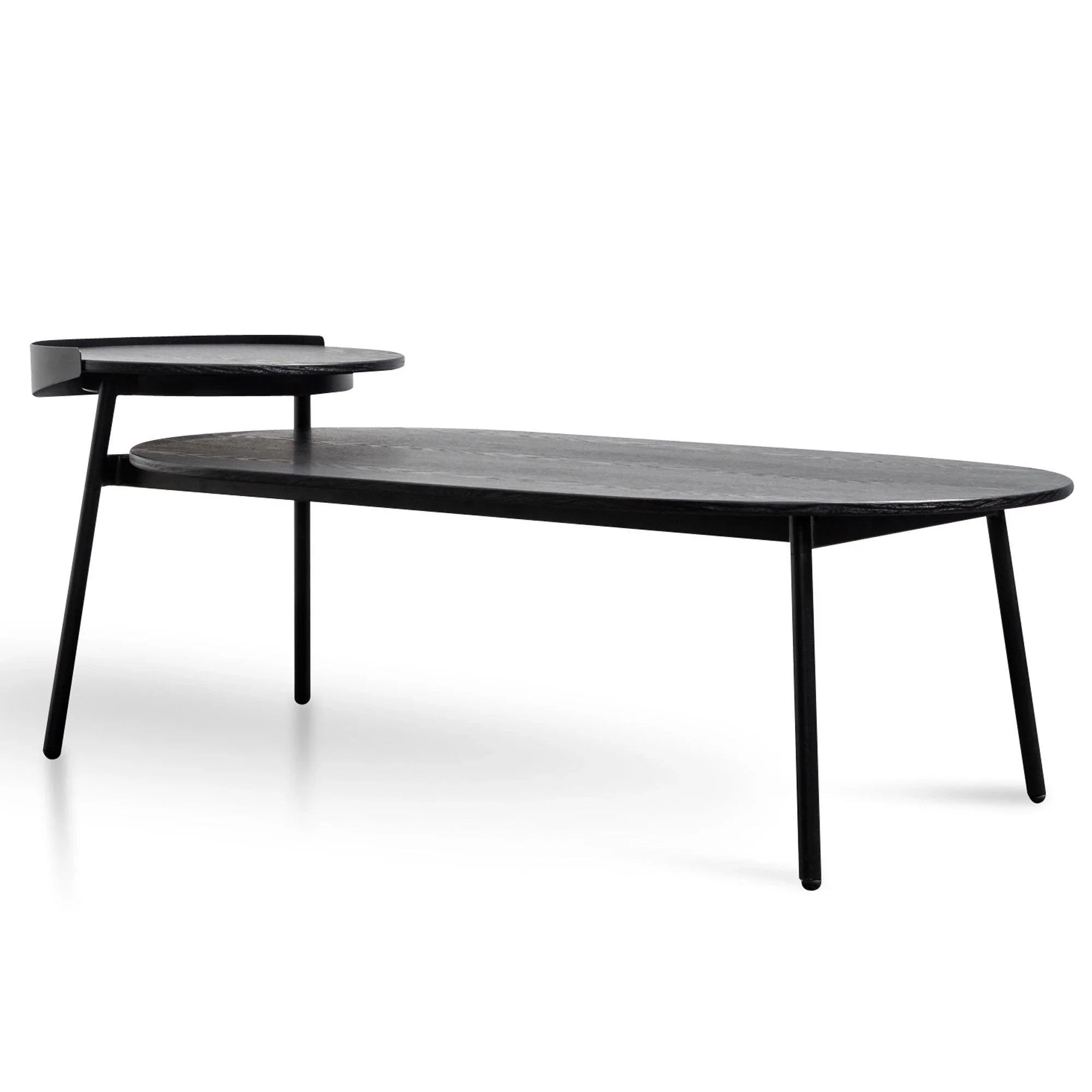 CCF6033-SD - Coffee Table - Black Veneer - Furniture Castle
