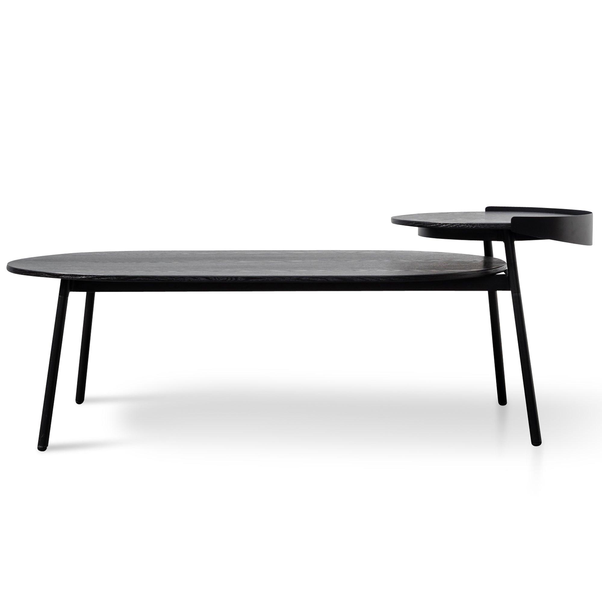 CCF6033-SD - Coffee Table - Black Veneer - Furniture Castle