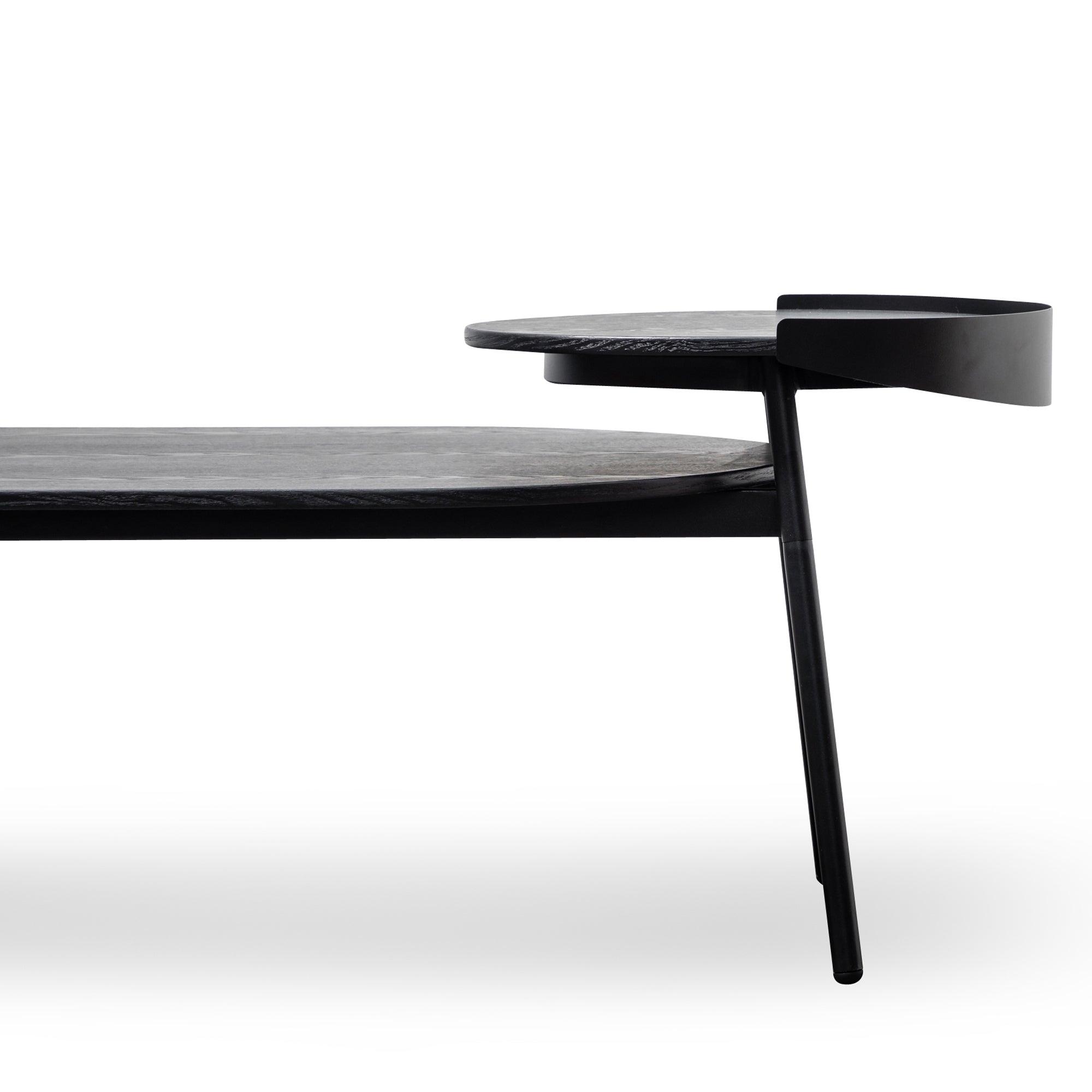 CCF6033-SD - Coffee Table - Black Veneer - Furniture Castle