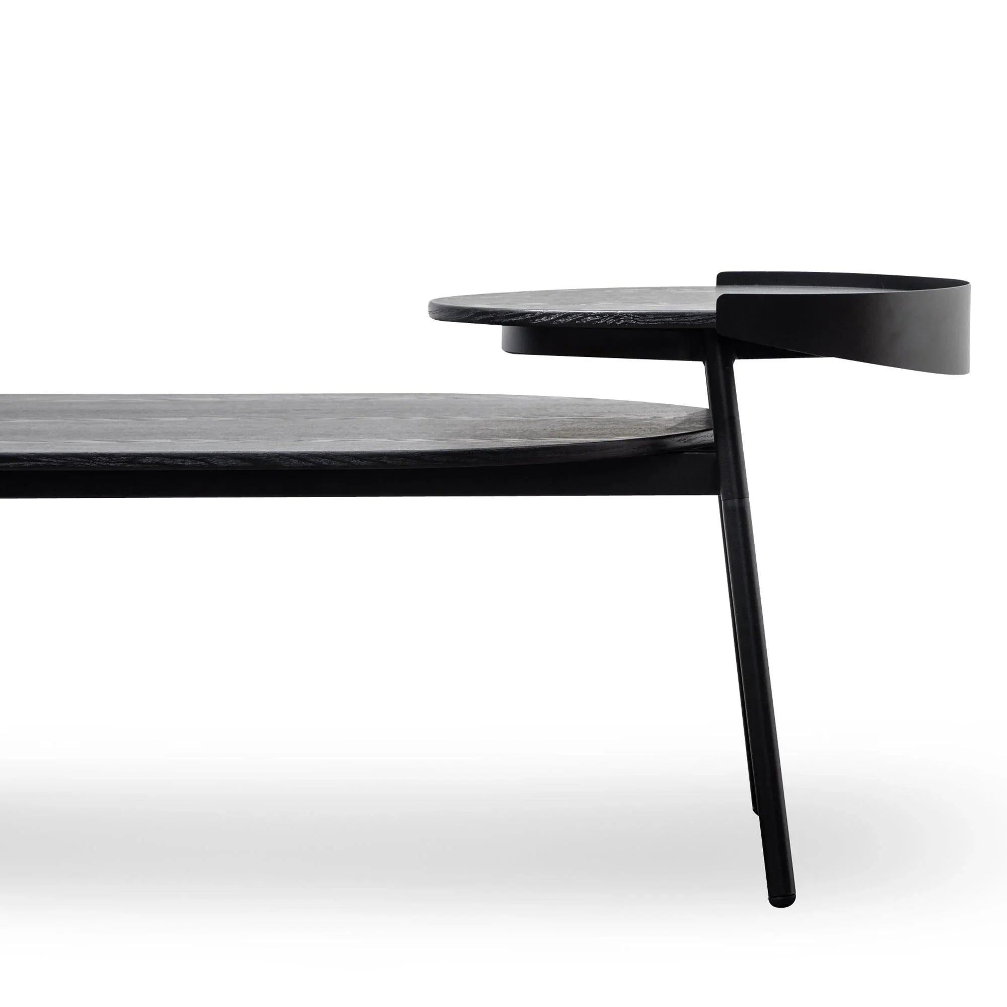 CCF6033-SD - Coffee Table - Black Veneer - Furniture Castle