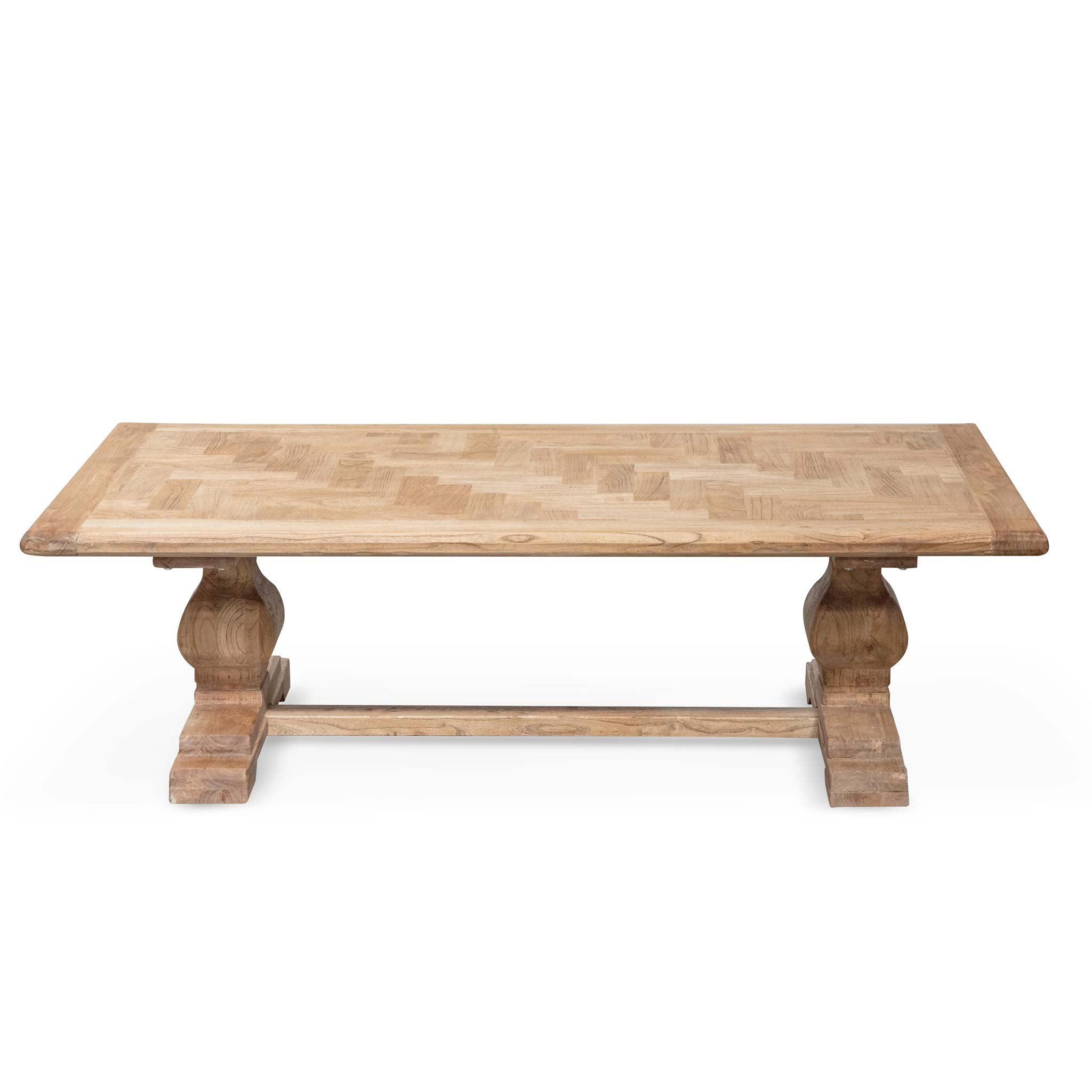 CCF6068 1.5m Reclaimed Wood Coffee Table - Natural - Furniture Castle