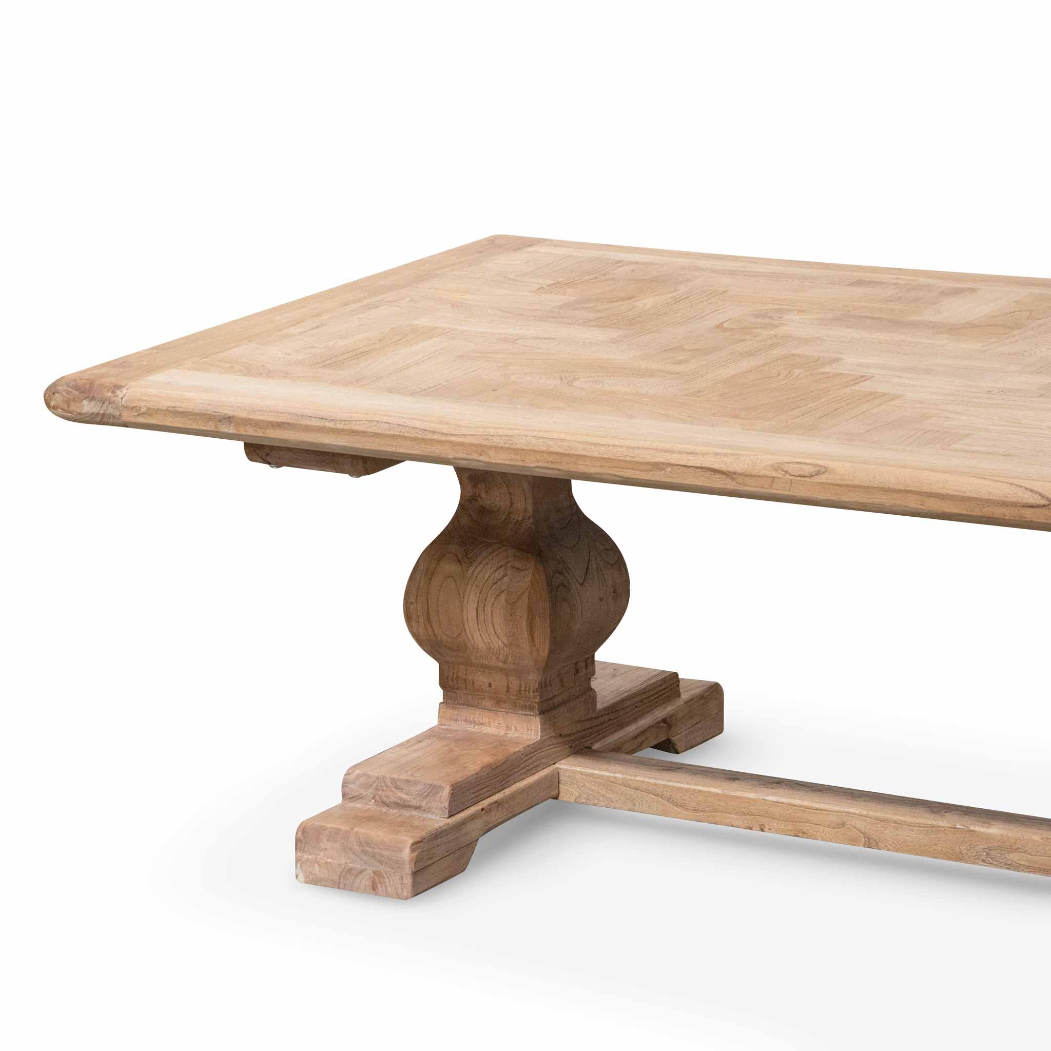 CCF6068 1.5m Reclaimed Wood Coffee Table - Natural - Furniture Castle