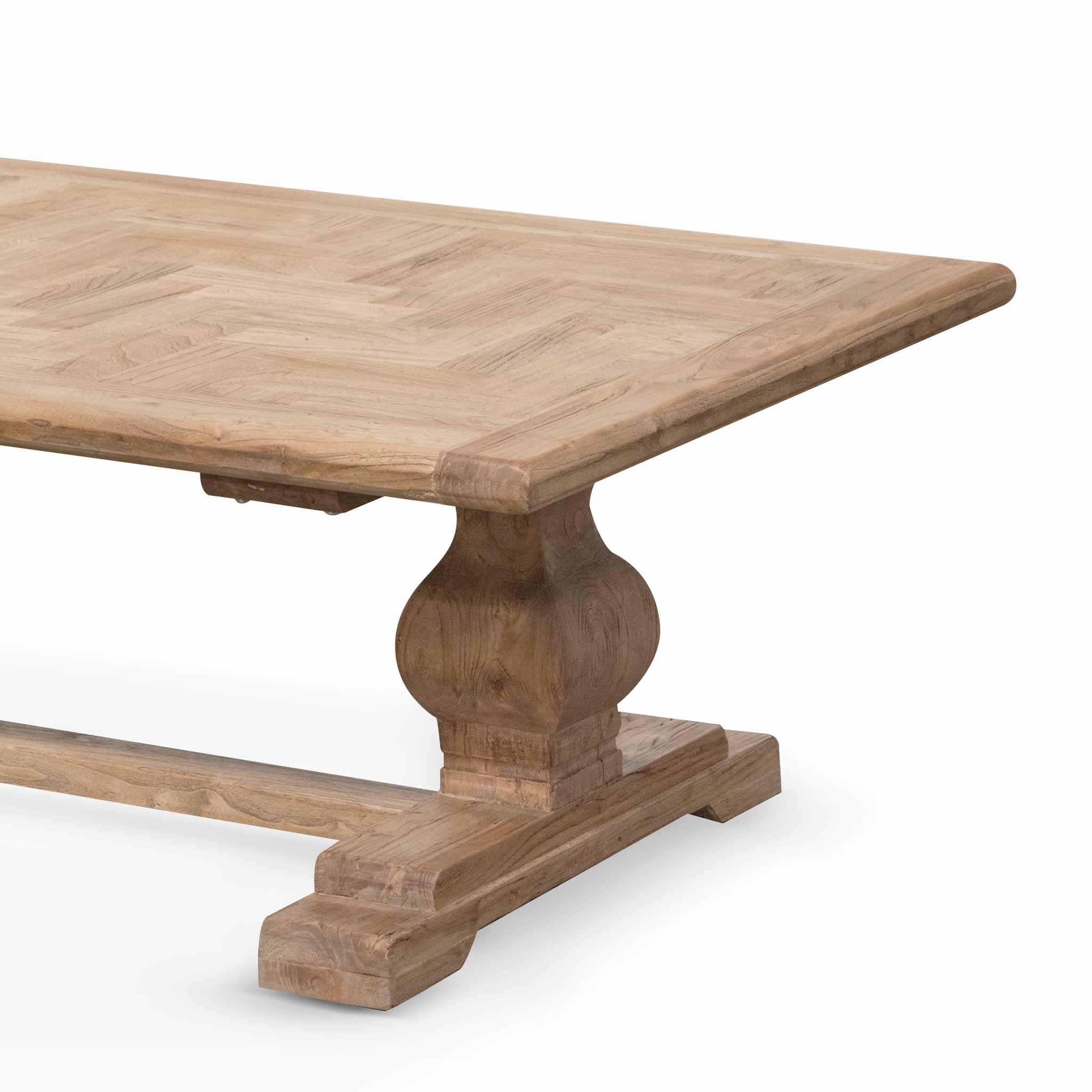 CCF6068 1.5m Reclaimed Wood Coffee Table - Natural - Furniture Castle