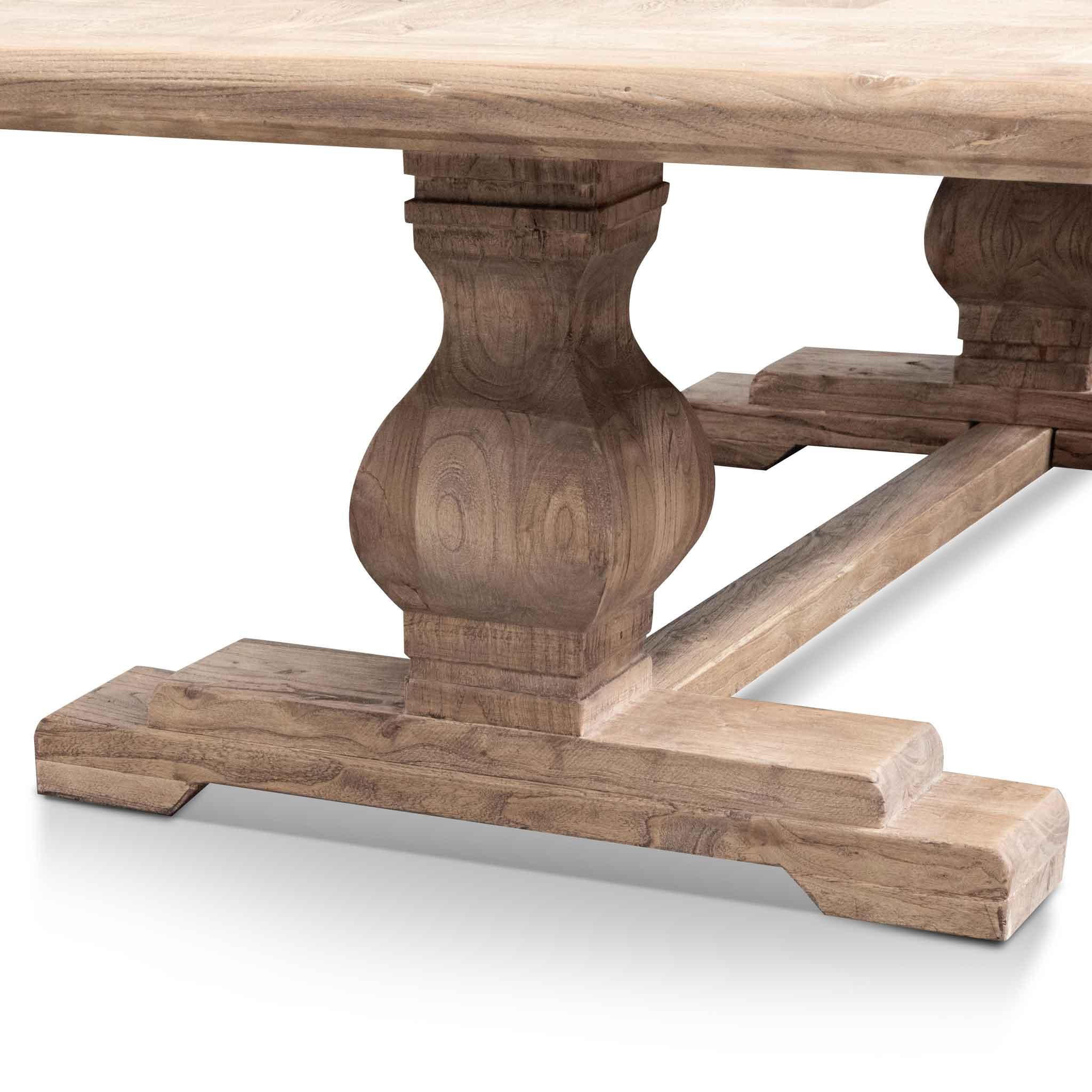 CCF6068 1.5m Reclaimed Wood Coffee Table - Natural - Furniture Castle