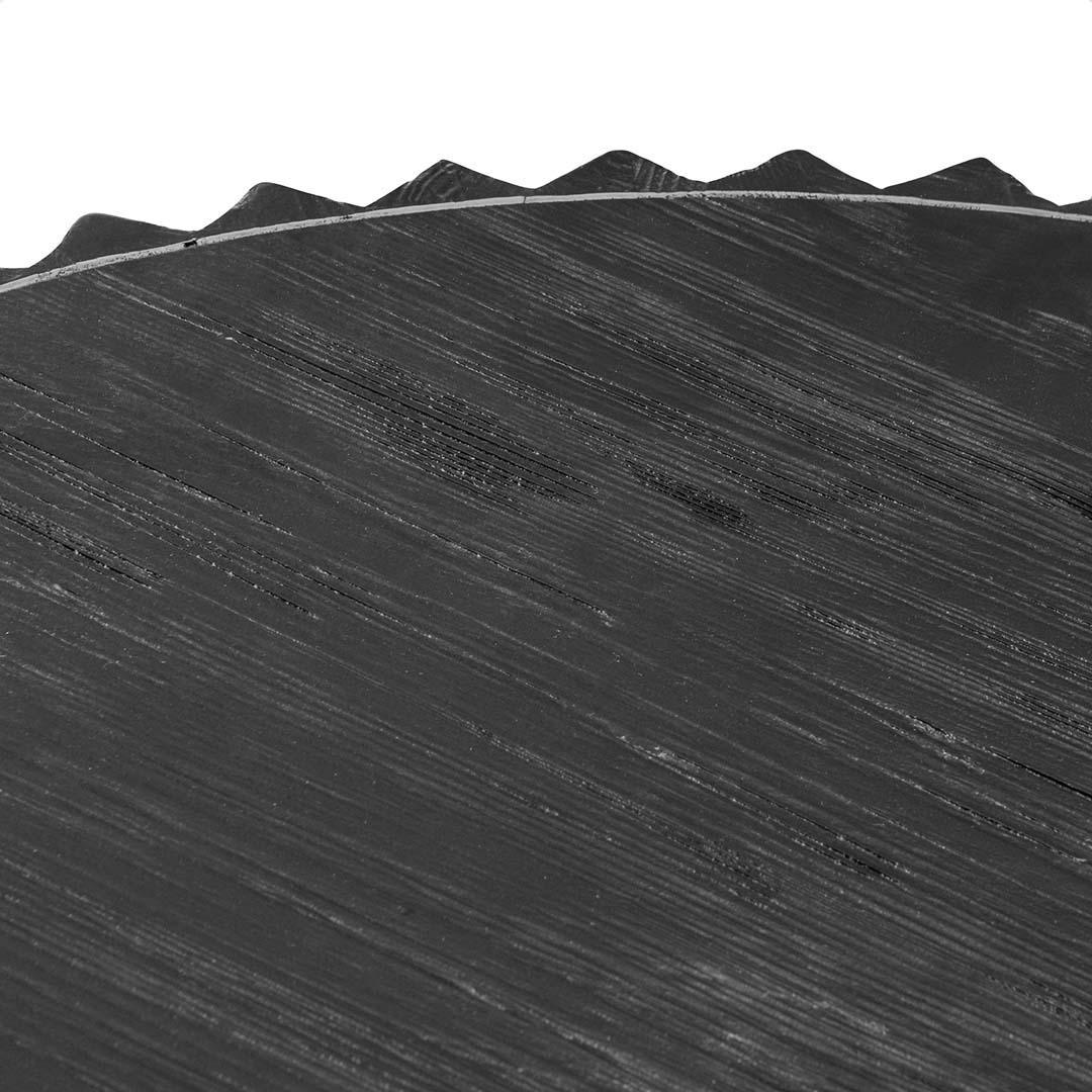 CCF6148-NI Wooden Coffee Table - Brushed Black - Furniture Castle