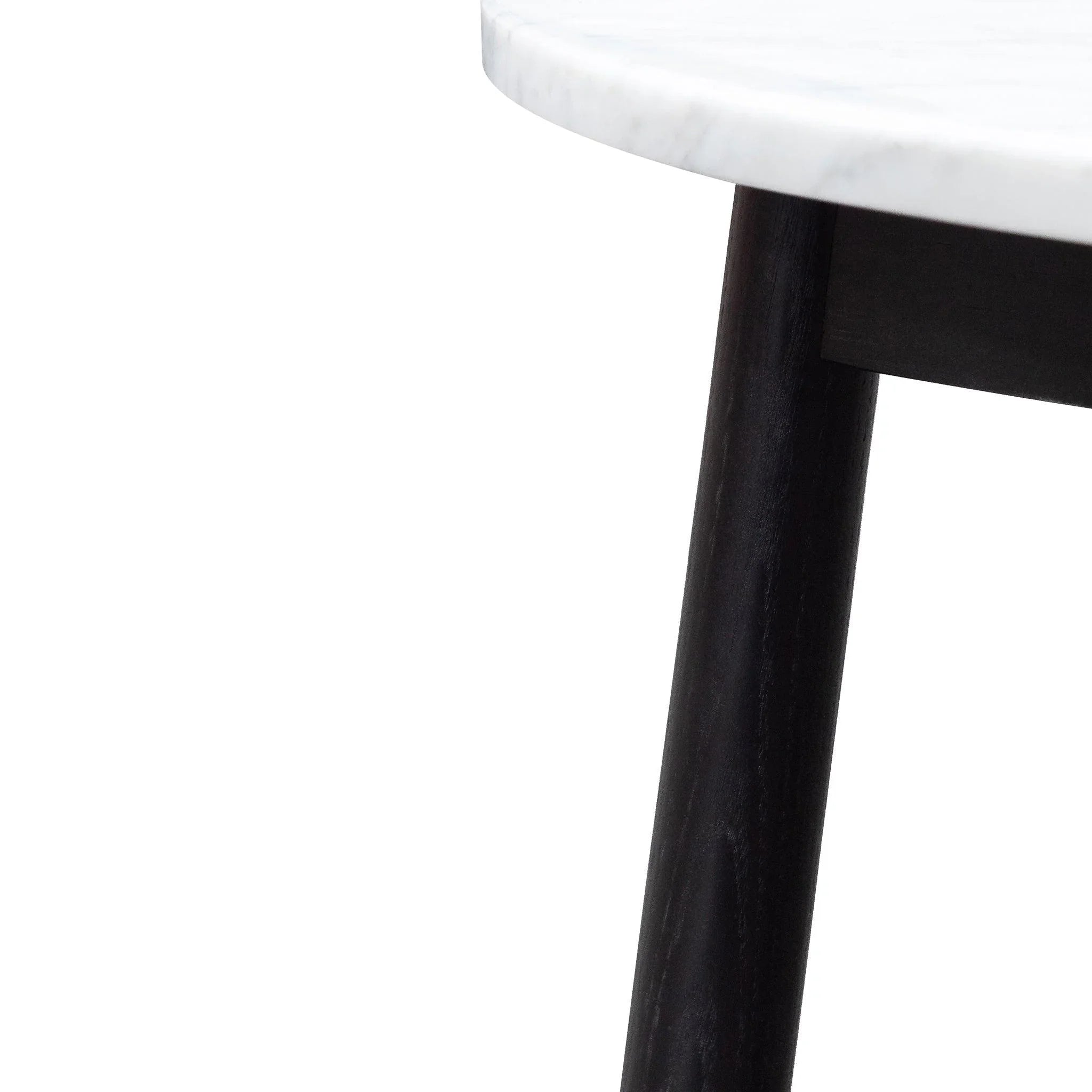 CCF6160-SD 110cm Marble Coffee Table - Black Base - Furniture Castle