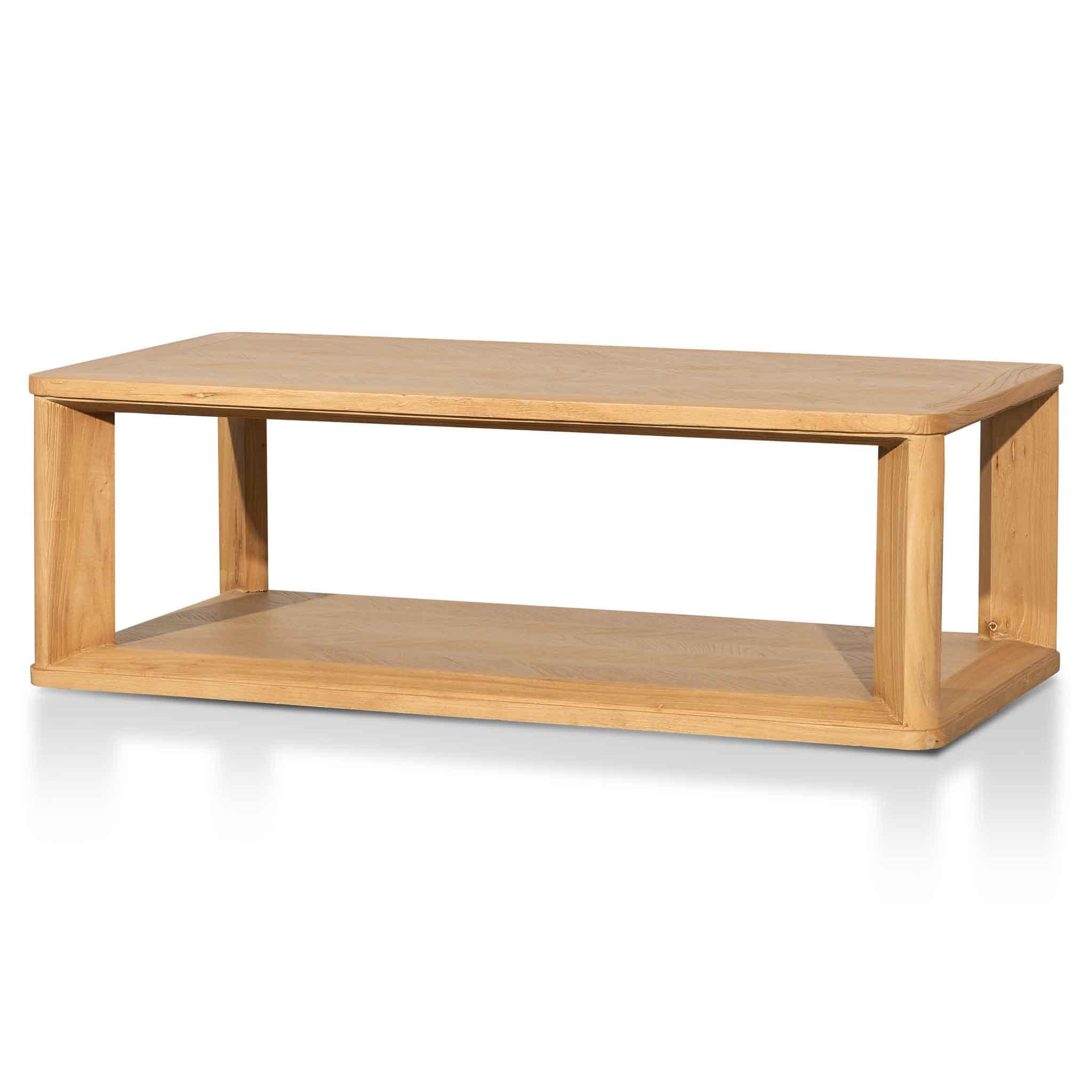 CCF6401-CH Coffee Table - Elm Distress Natural - Furniture Castle