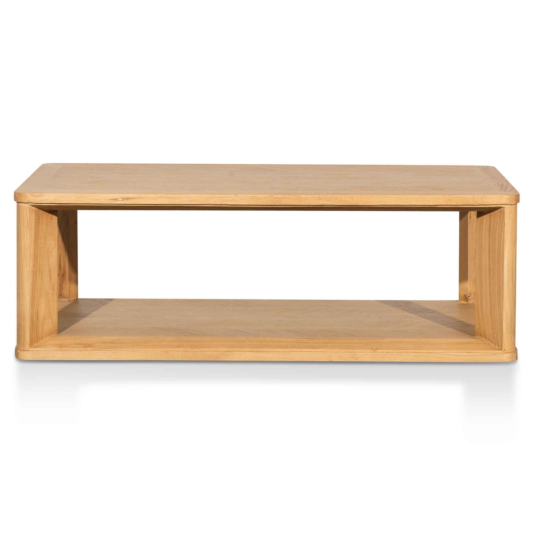 CCF6401-CH Coffee Table - Elm Distress Natural - Furniture Castle
