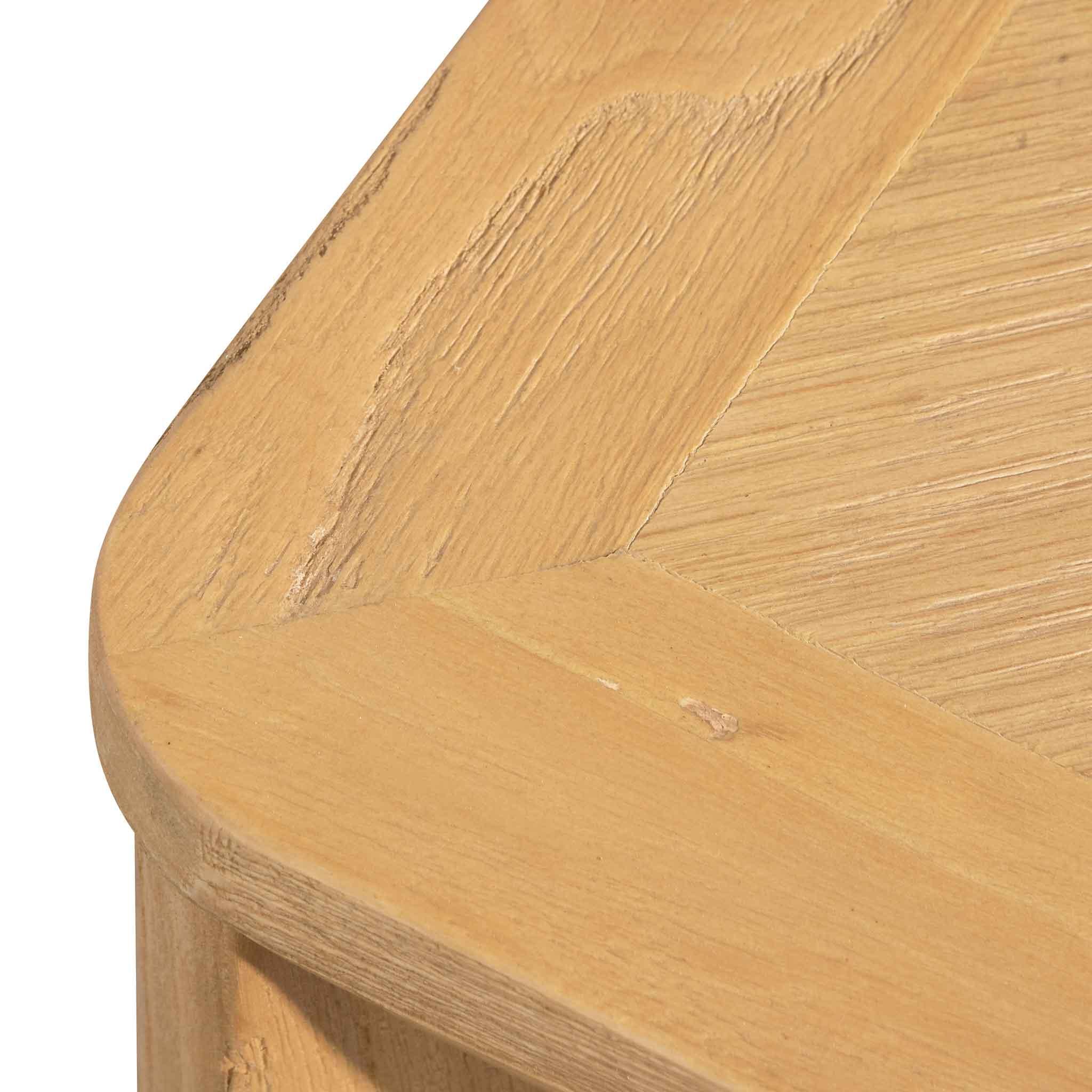 CCF6401-CH Coffee Table - Elm Distress Natural - Furniture Castle