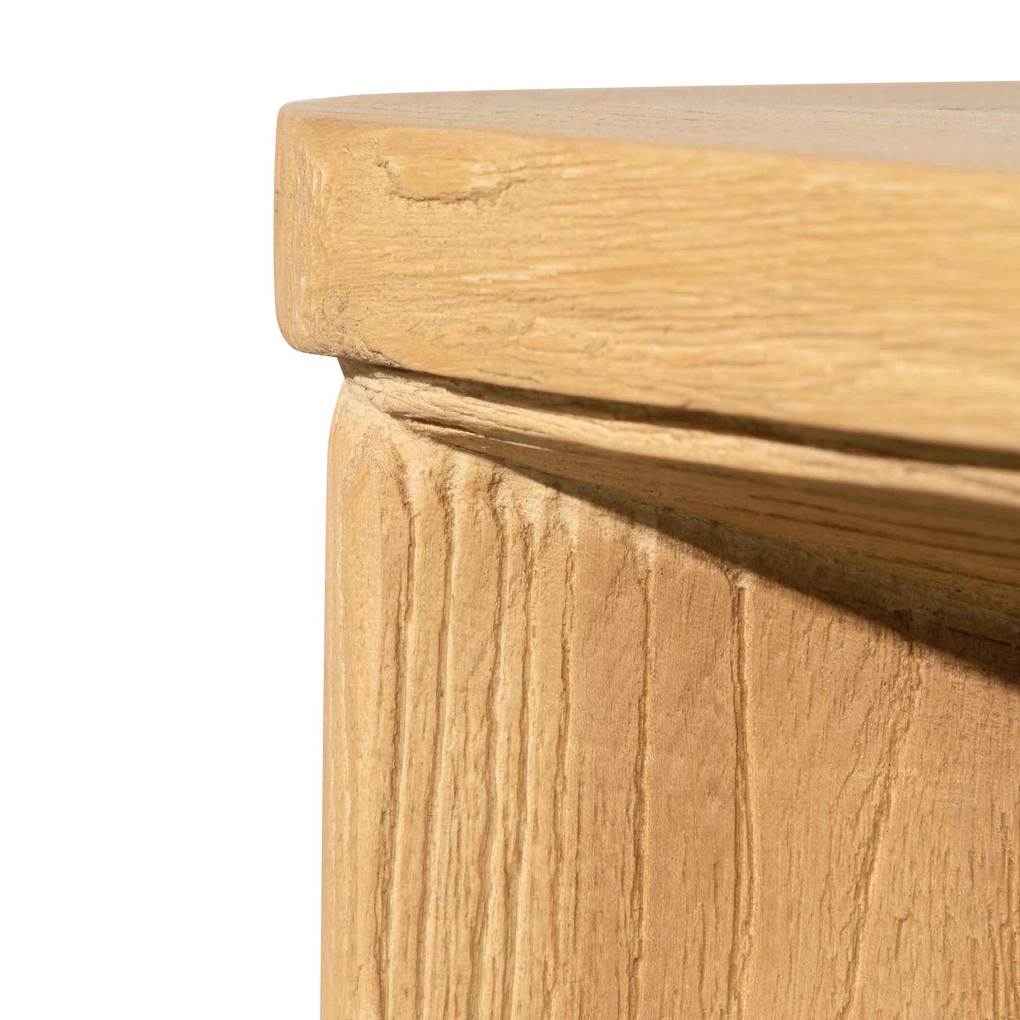 CCF6401-CH Coffee Table - Elm Distress Natural - Furniture Castle