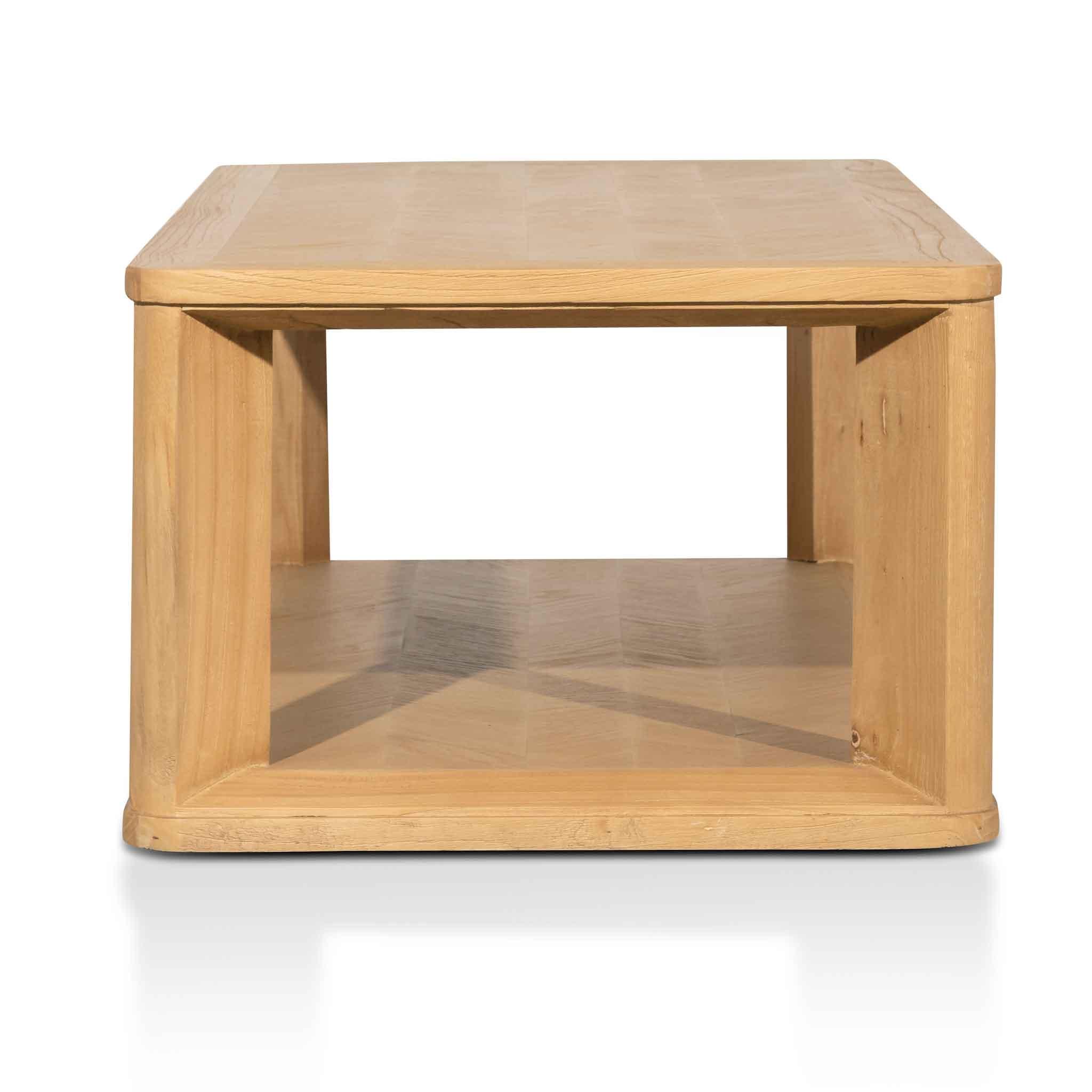 CCF6401-CH Coffee Table - Elm Distress Natural - Furniture Castle