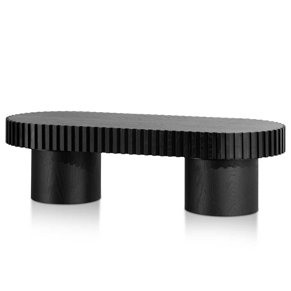 CCF6424-CN 1.4m Wooden Coffee Table - Black - Furniture Castle