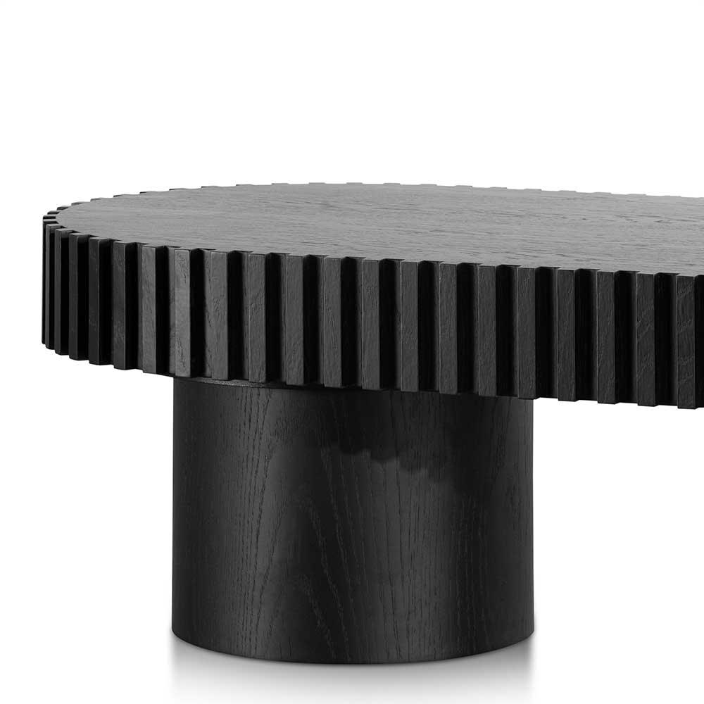 CCF6424-CN 1.4m Wooden Coffee Table - Black - Furniture Castle