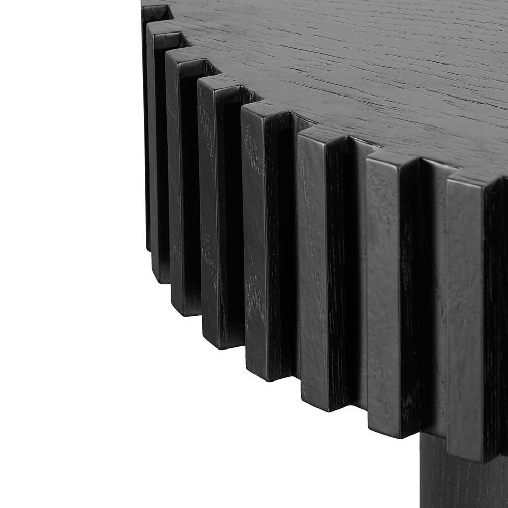 CCF6424-CN 1.4m Wooden Coffee Table - Black - Furniture Castle