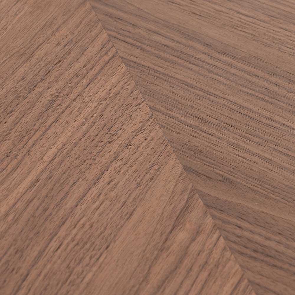 CCF6426-CN 100cm Wooden Round Coffee Table - Walnut - Furniture Castle
