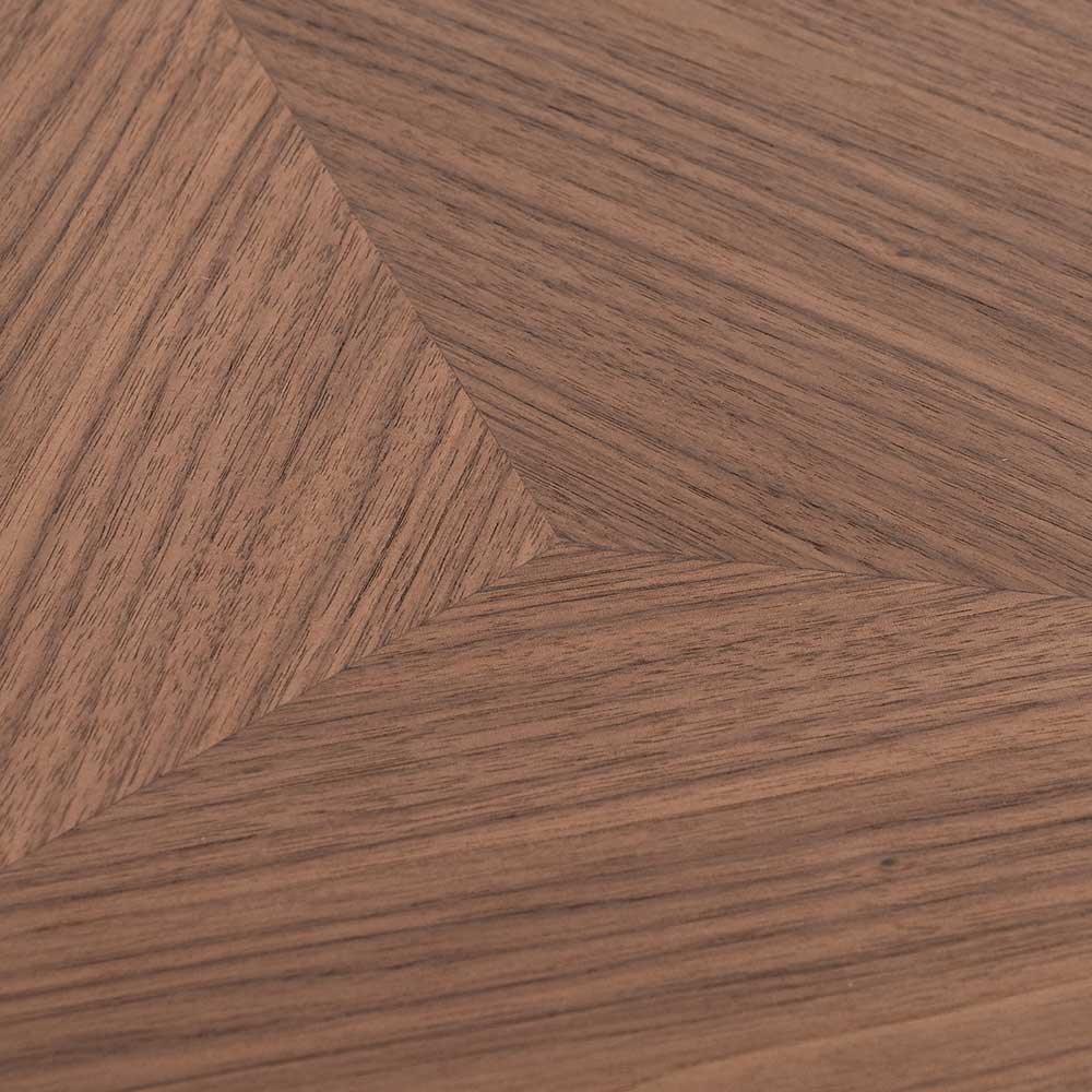 CCF6426-CN 100cm Wooden Round Coffee Table - Walnut - Furniture Castle