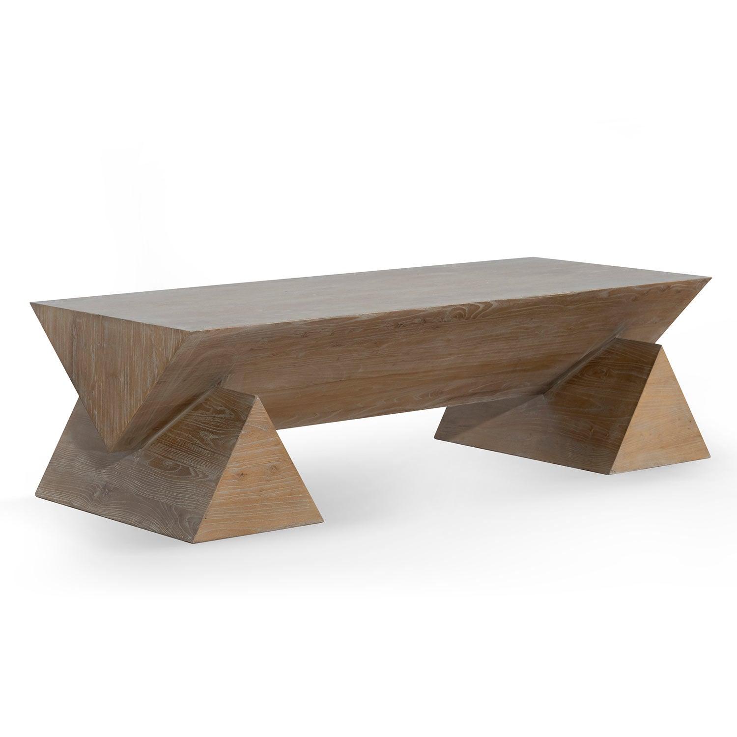 CCF6692-NI 1.52m Elm Coffee Table - Natural - Furniture Castle