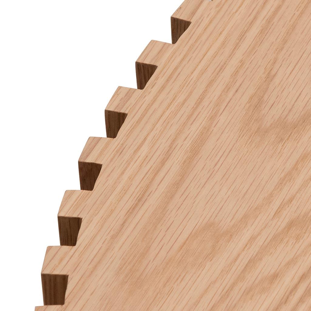 CCF6860-CN Oak Round Coffee Table - Natural - Furniture Castle