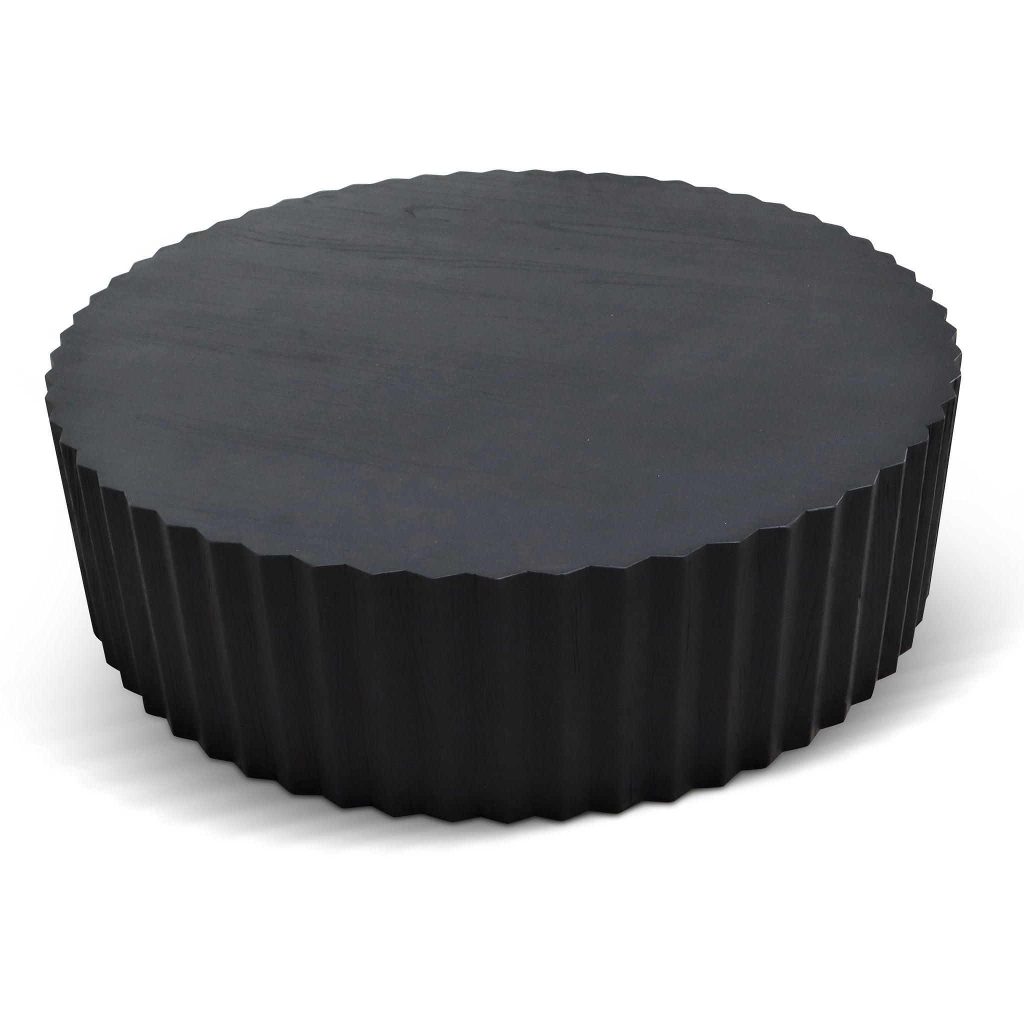 CCF8062-NI 100cm Coffee Table - Full Black - Furniture Castle