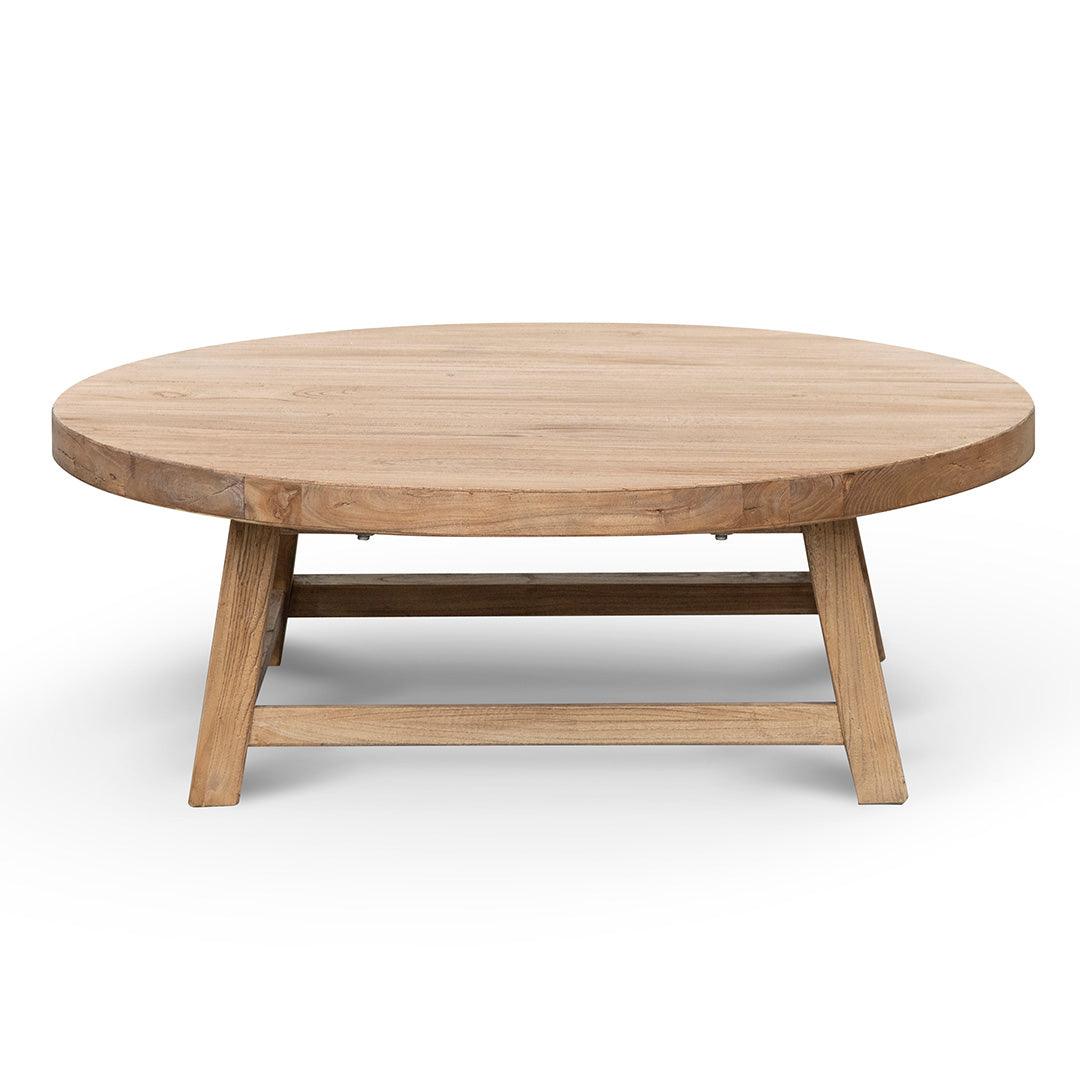 CCF8270 100cm Elm Coffee Table - Natural - Furniture Castle