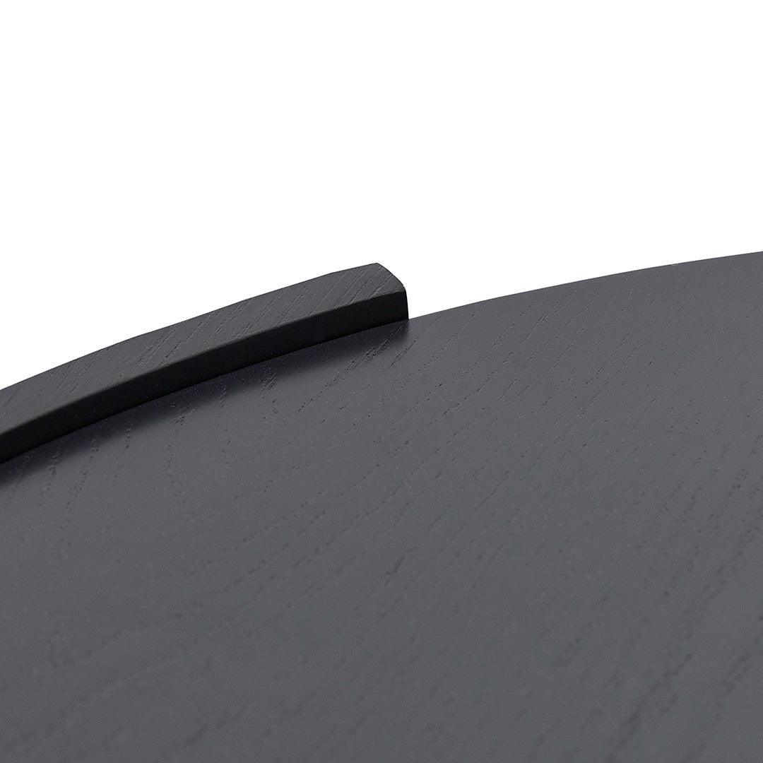 CCF8310-CN 1.1m Round Coffee Table - Black - Furniture Castle