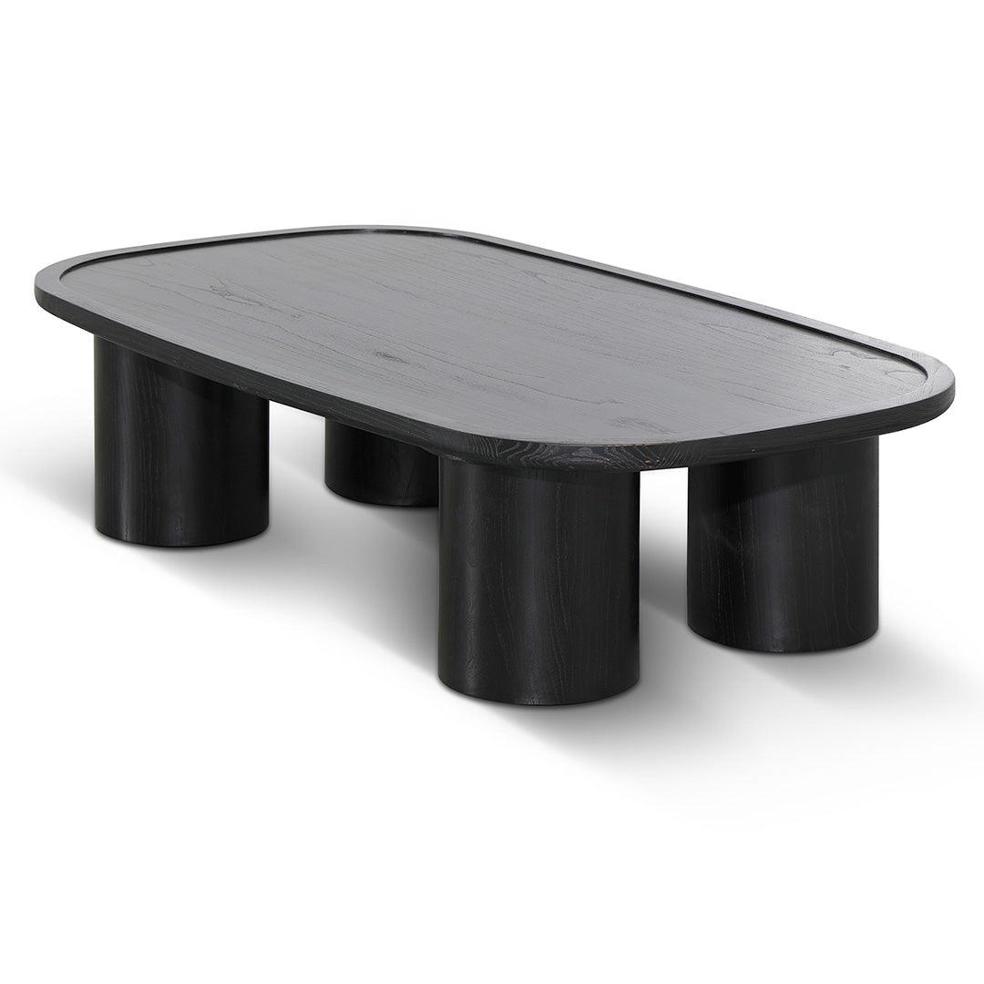 CCF8412-NI 1.4m Coffee Table - Full Black - Furniture Castle