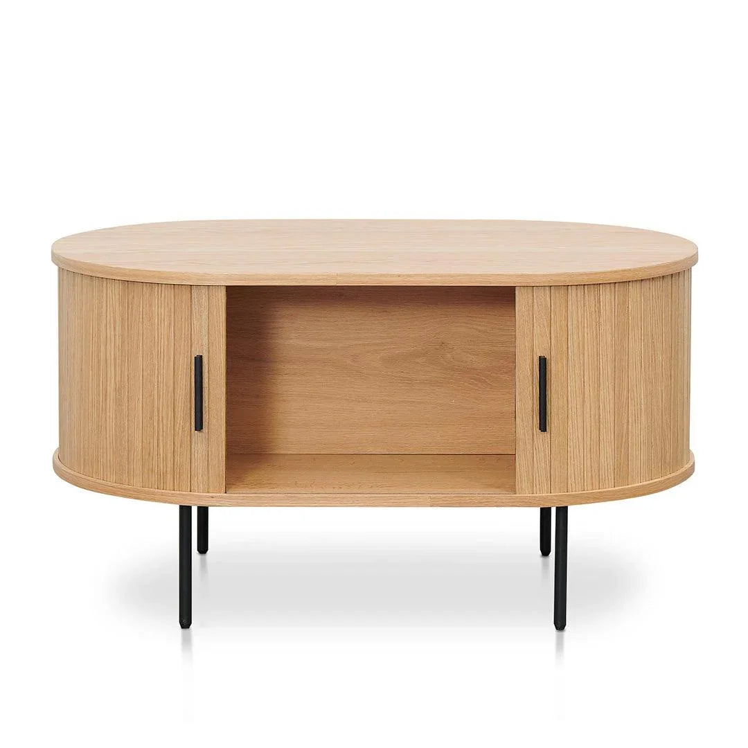 CCF8440-KD 100cm Coffee Table - Natural - Furniture Castle