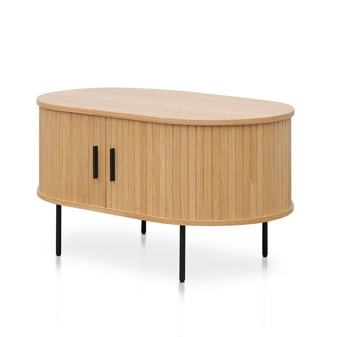 CCF8440-KD 100cm Coffee Table - Natural - Furniture Castle