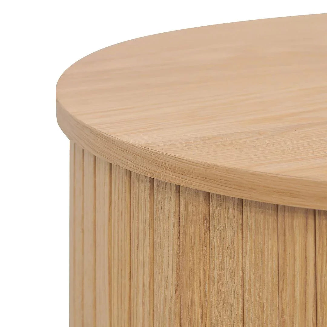 CCF8440-KD 100cm Coffee Table - Natural - Furniture Castle