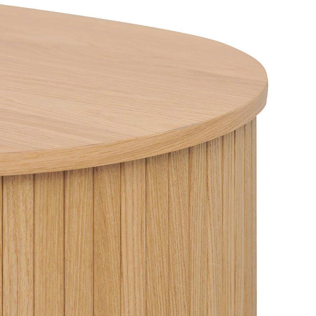 CCF8440-KD 100cm Coffee Table - Natural - Furniture Castle